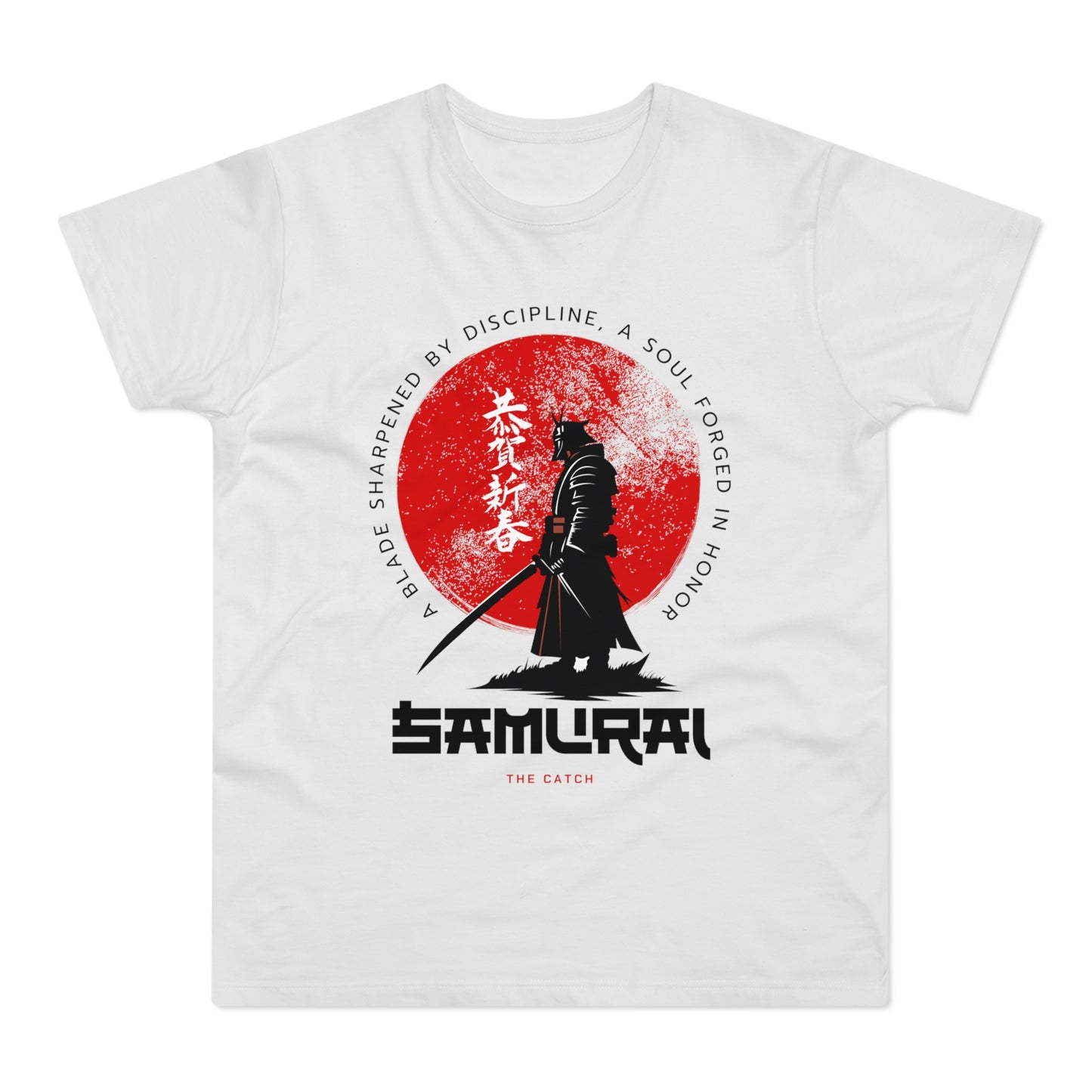 Samurai Discipline Men's T-Shirt - Bold Graphic Tee for Anime Lovers - THE CATCH