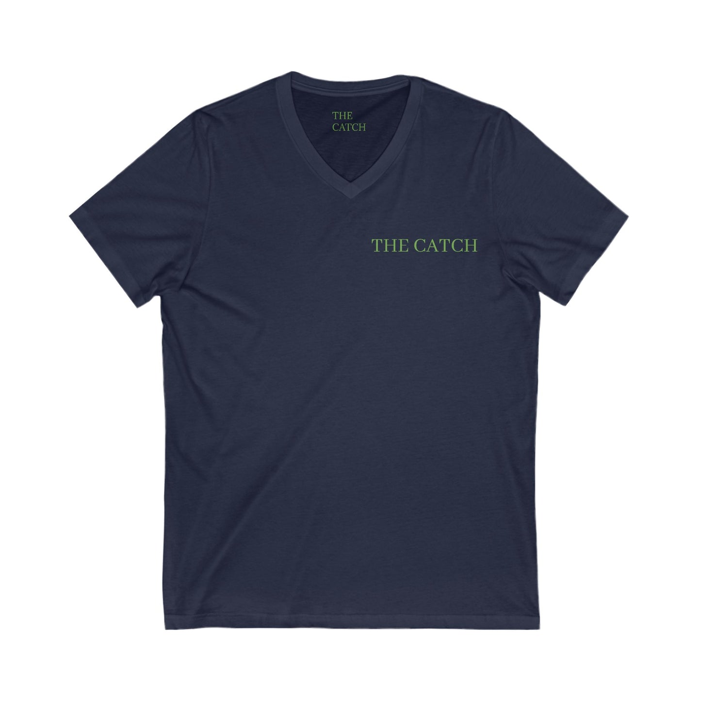 Unisex Jersey Short Sleeve V-Neck Tee - THE CATCH