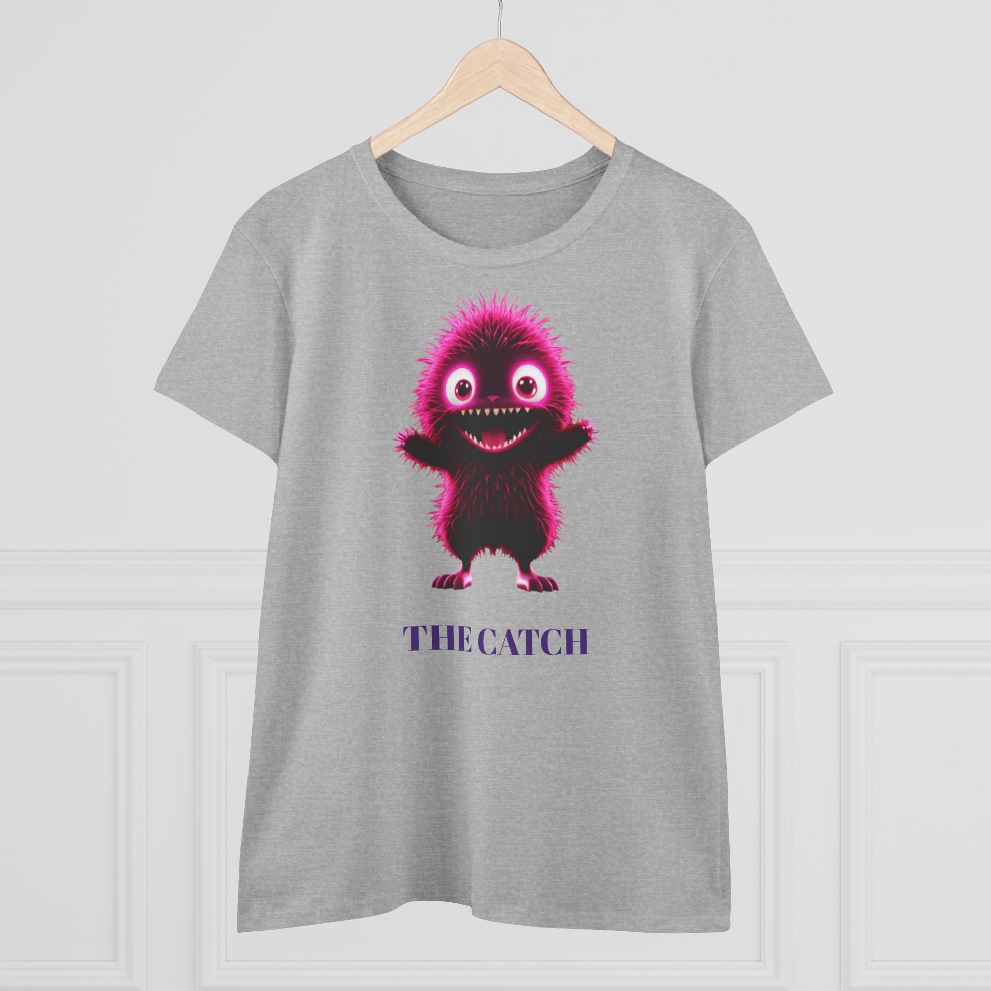 Women's Midweight Cotton Tee - THE CATCH