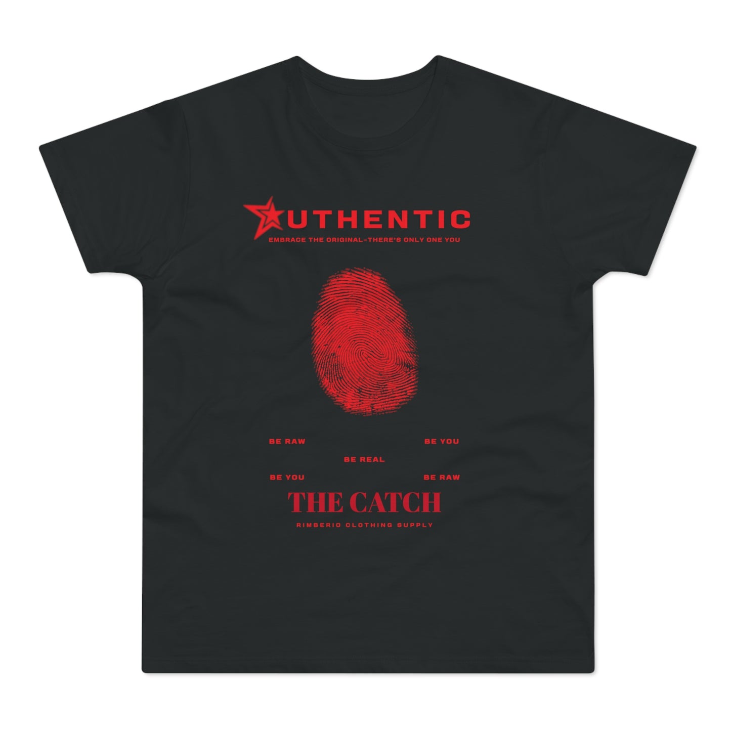 Authentic Men's T-Shirt - Embrace Your Unique Style - THE CATCH