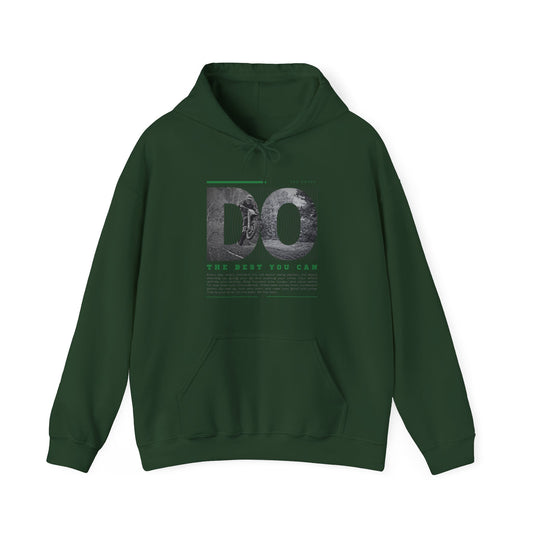Motivational Hoodie: Do the Best You Can, Sweatshirt, Inspirational Apparel, Gift for Friends, Self-Care Fashion - THE CATCH