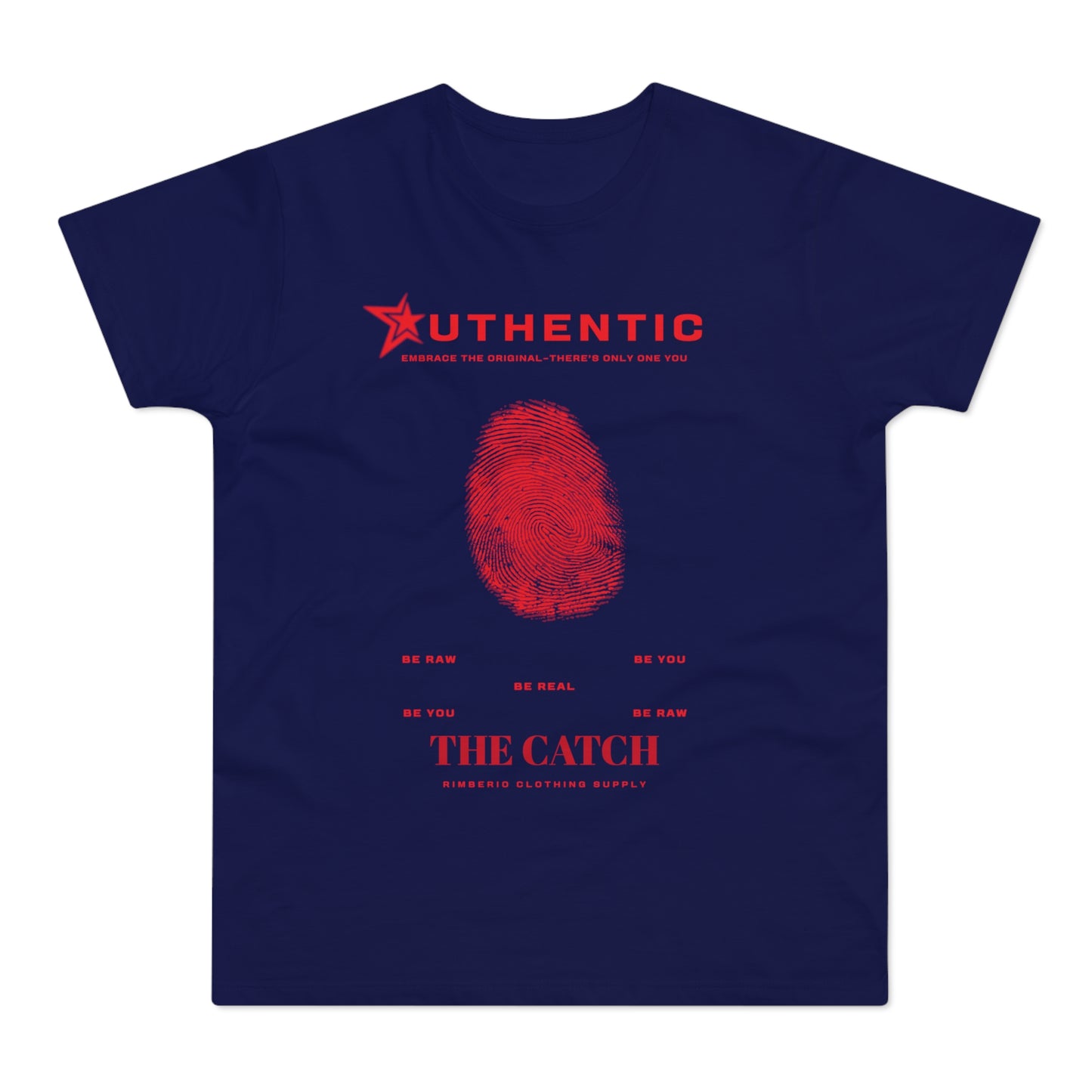 Authentic Men's T-Shirt - Embrace Your Unique Style - THE CATCH
