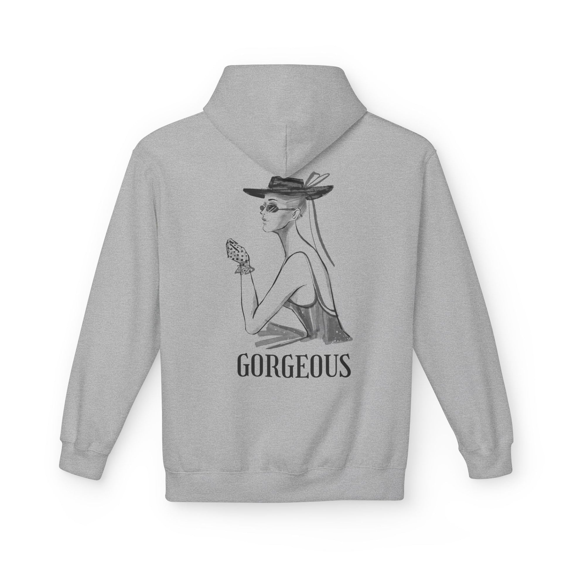 Softstyle Fleece Hoodie - 'THE CATCH' & 'GORGEOUS' Design - THE CATCH