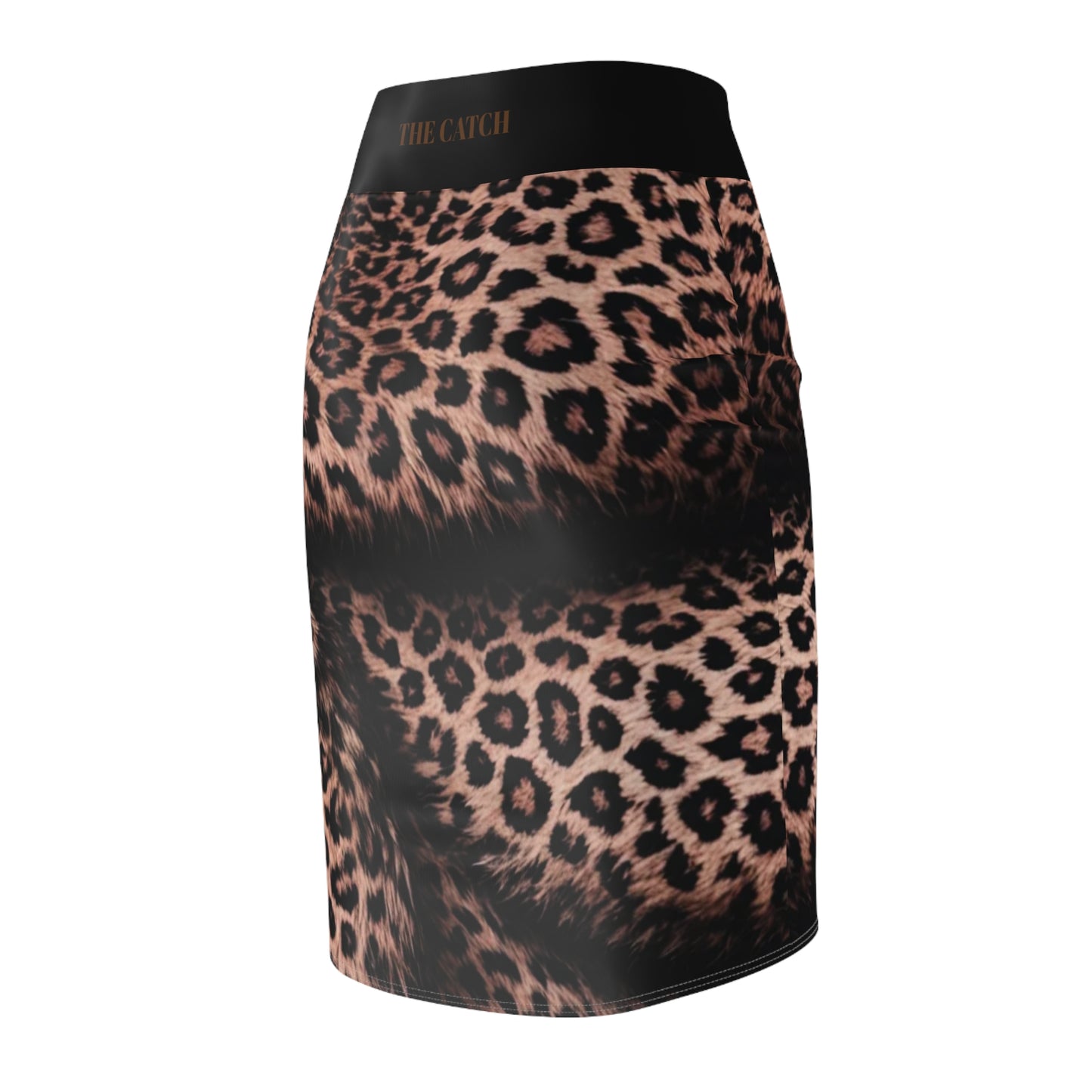 Kitten Babe Pencil Skirt for Women, Stylish Animal Print Skirt, Fashionable Office Wear, Date Night Outfit, Trendy Evening Wear - THE CATCH