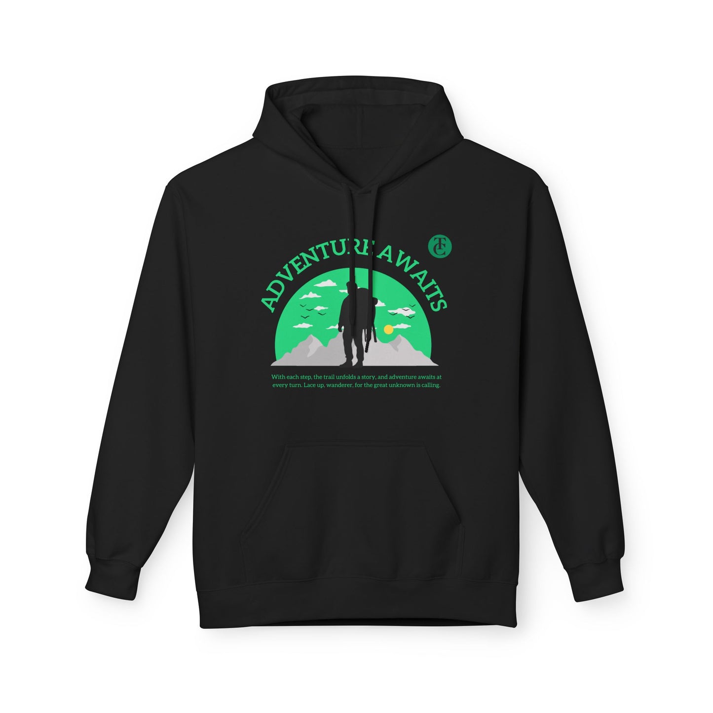 Adventure Awaits Fleece Hoodie – Cozy Travel & Outdoor Gear - THE CATCH