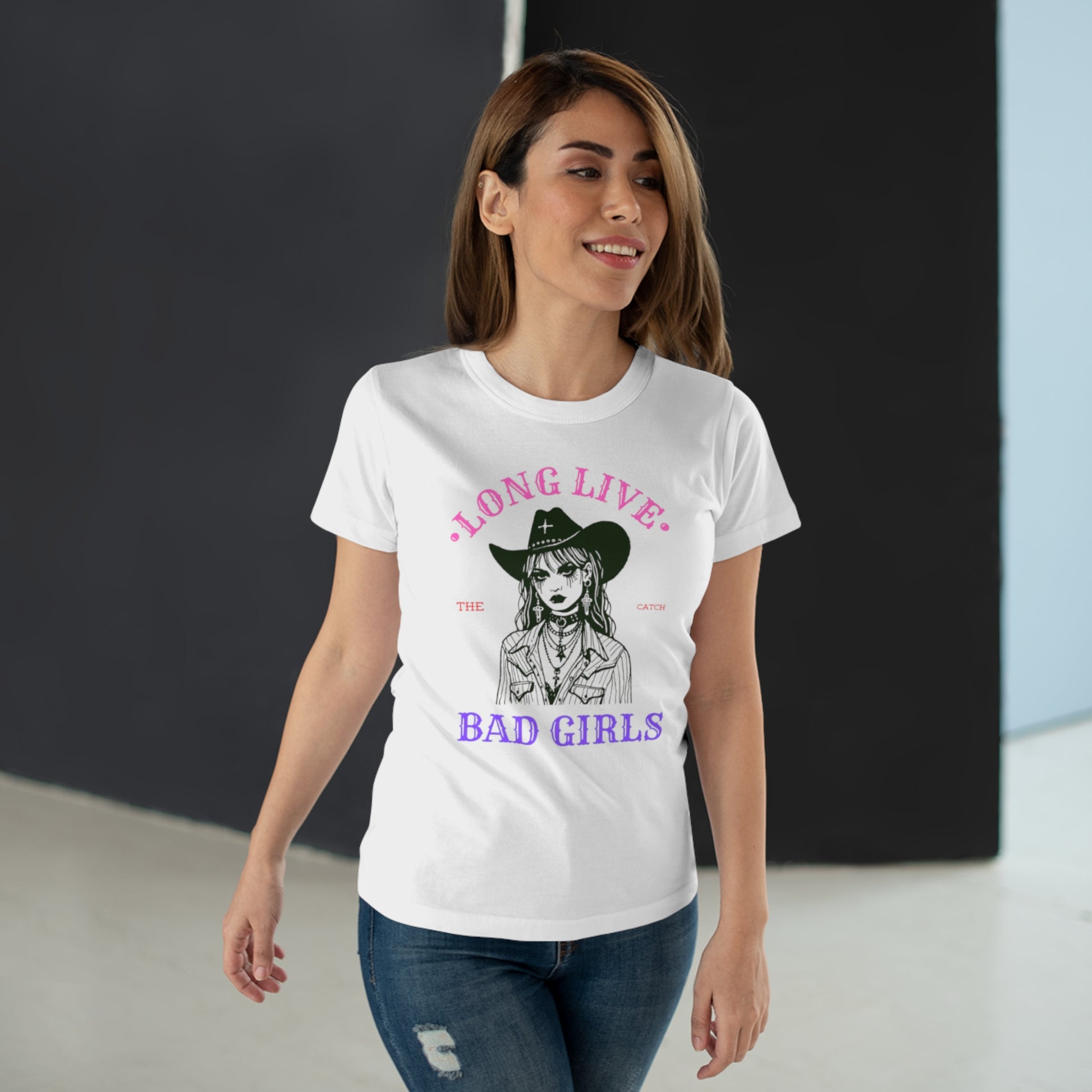 Long Live Bad Girls Women's T-Shirt - Trendy Graphic Tee for Bold Fashion Lovers - THE CATCH