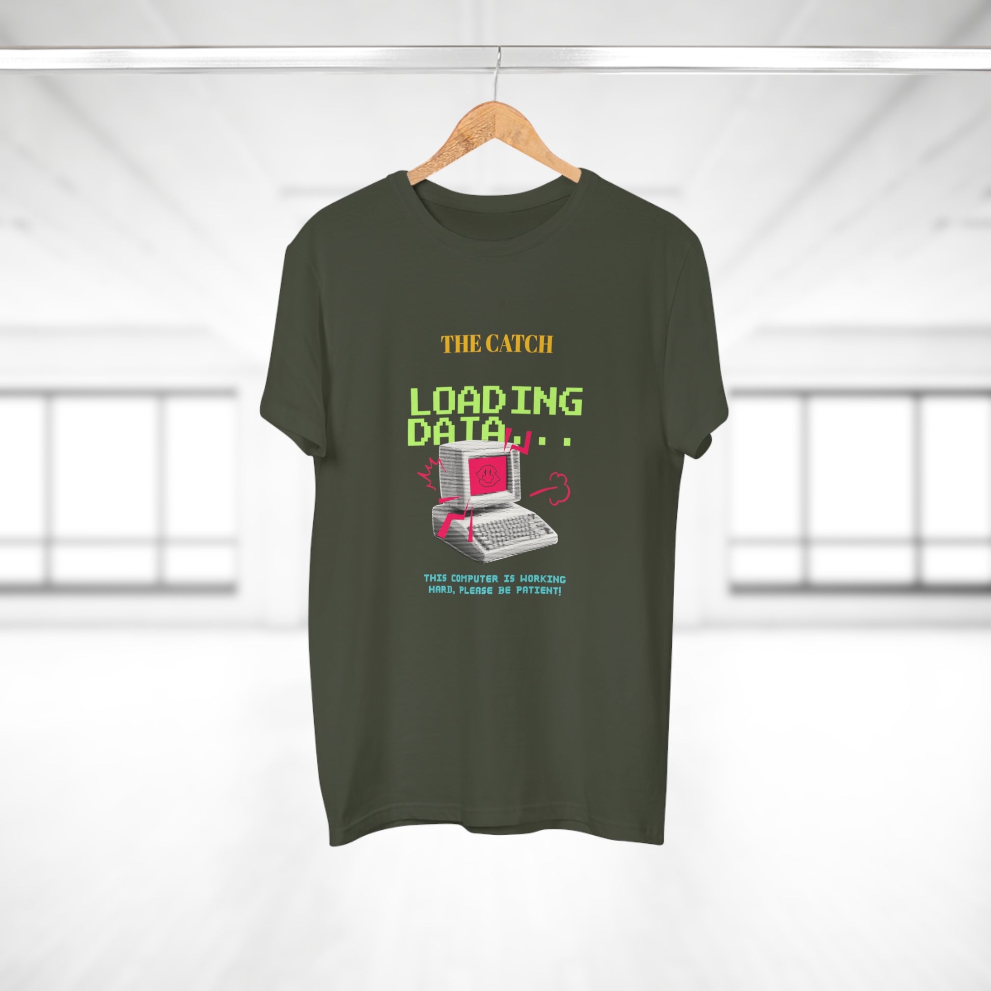 Retro Gamer Loading Data T-Shirt for Men - THE CATCH