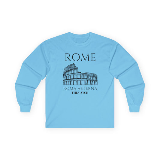 Rome Graphic Long Sleeve Tee - Travel Inspired Shirt - THE CATCH