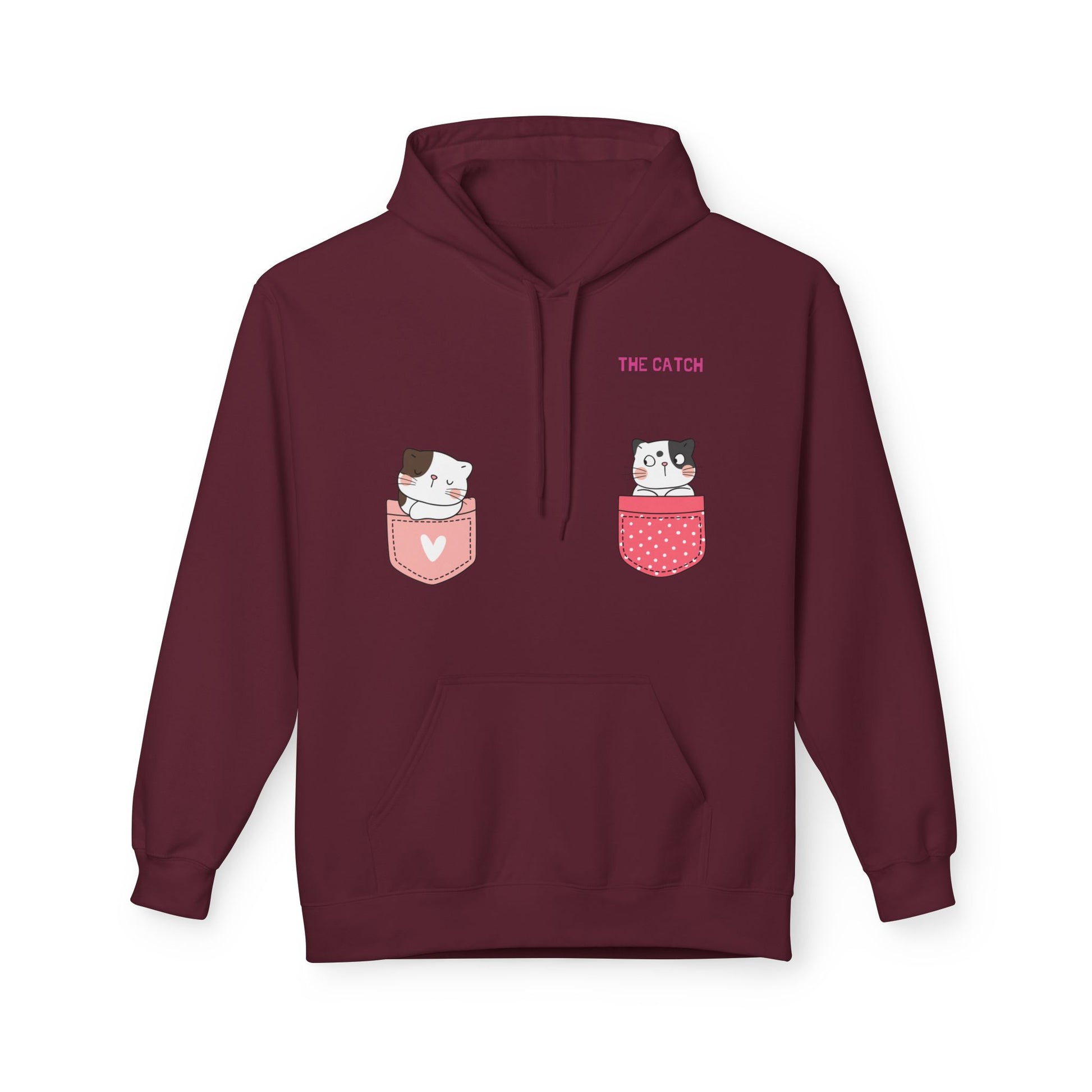 Cute Pets Pocket Fleece Hoodie - Softstyle Sweatshirt - THE CATCH