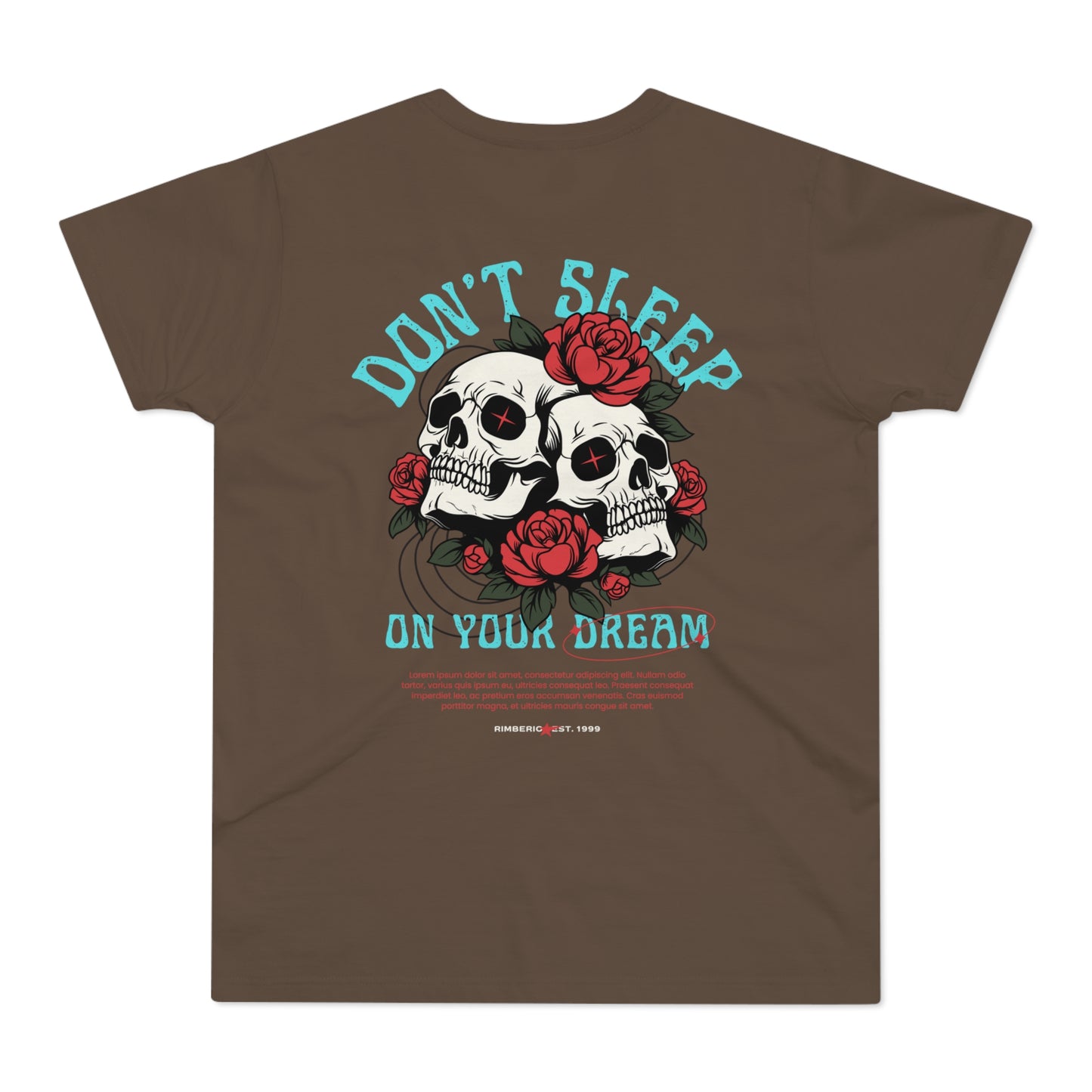 Men's Graphic T-Shirt - "The Catch" with Skull Design