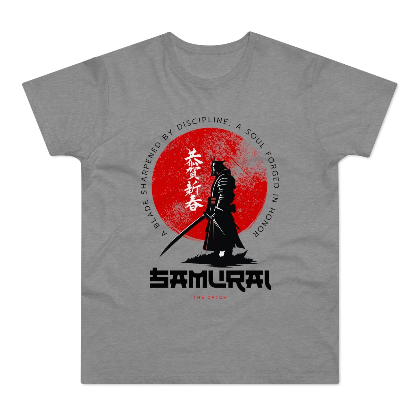 Samurai Discipline Men's T-Shirt - Bold Graphic Tee for Anime Lovers - THE CATCH