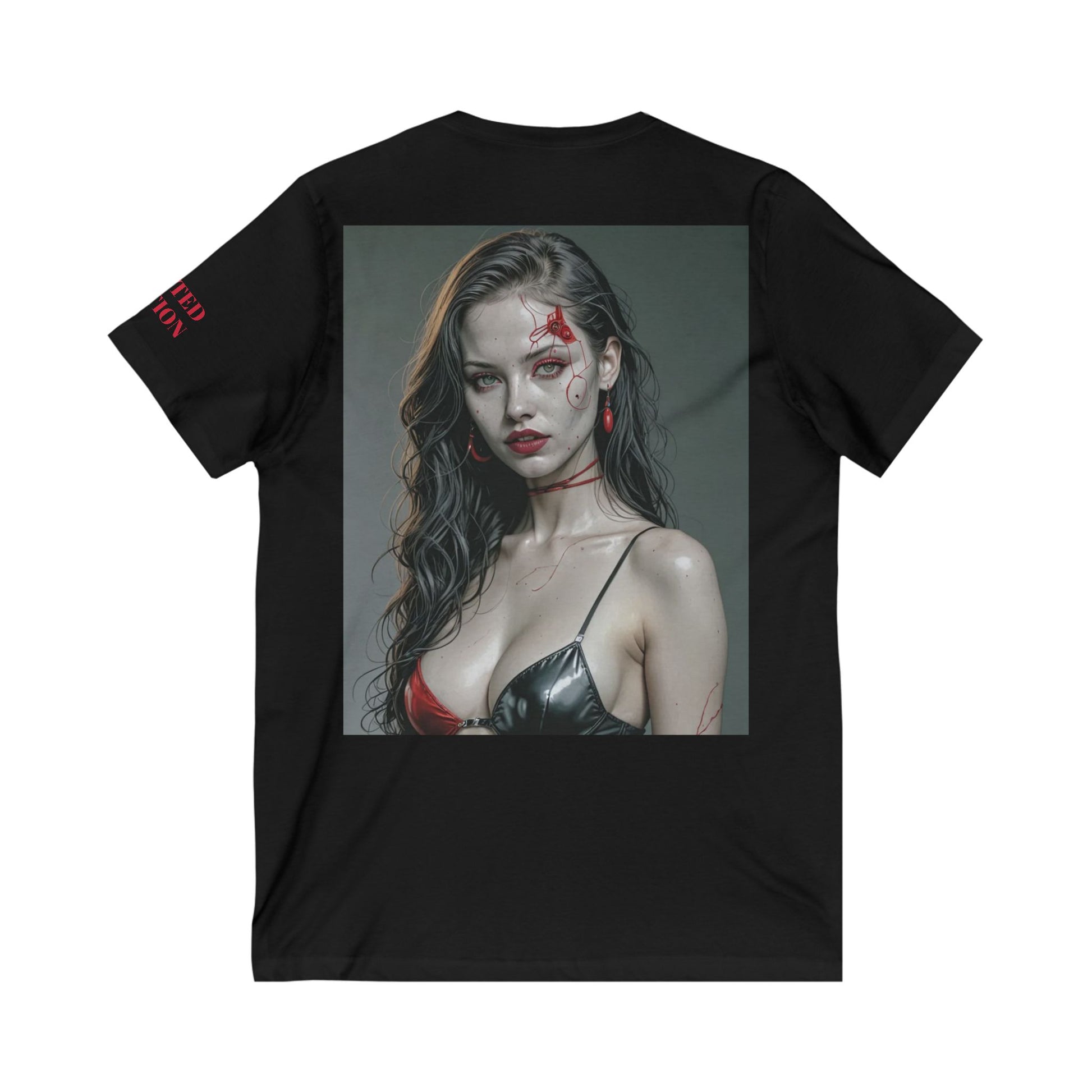 Unisex Jersey Short Sleeve V-Neck Tee - THE CATCH