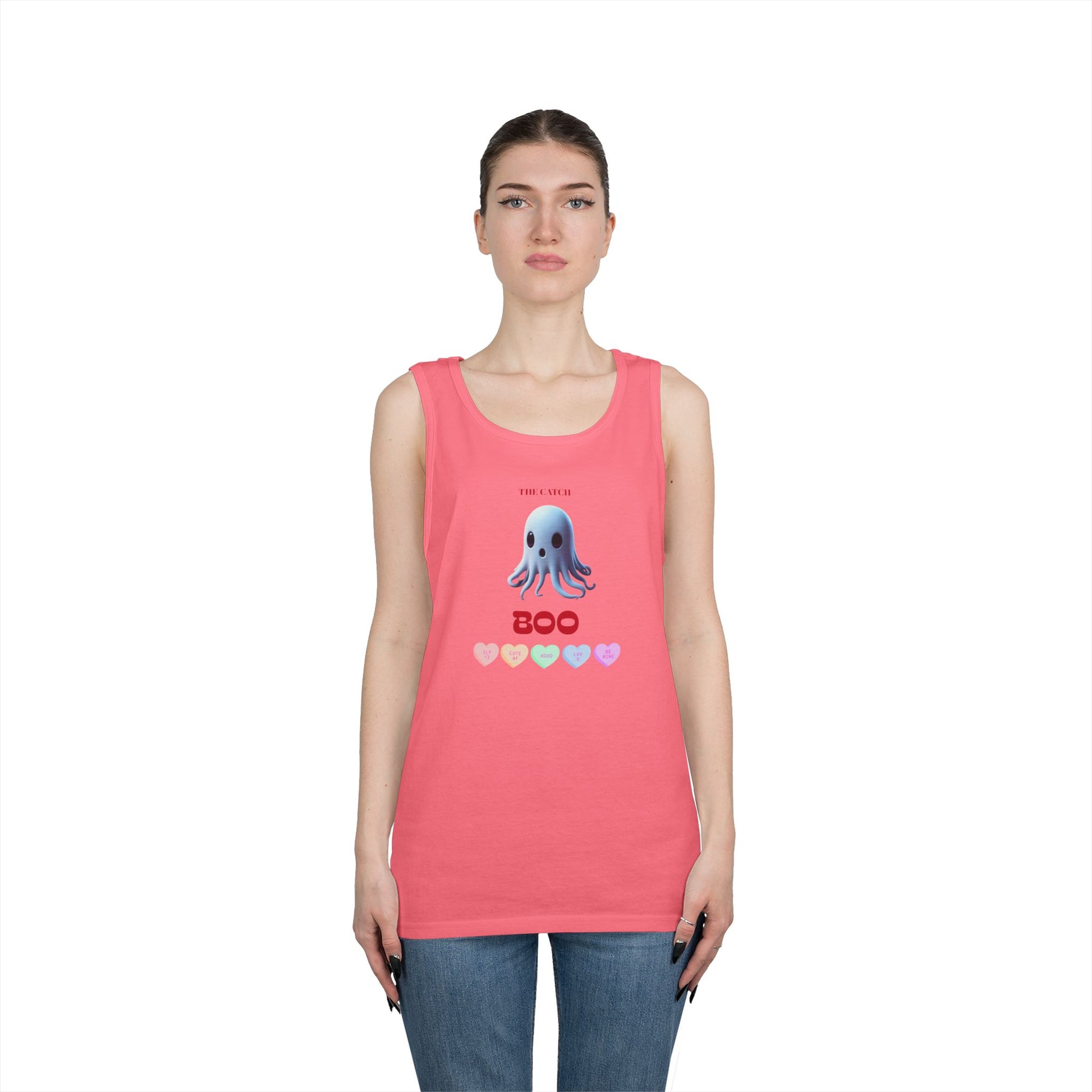 Woman's Heavy Cotton Tank Top - THE CATCH