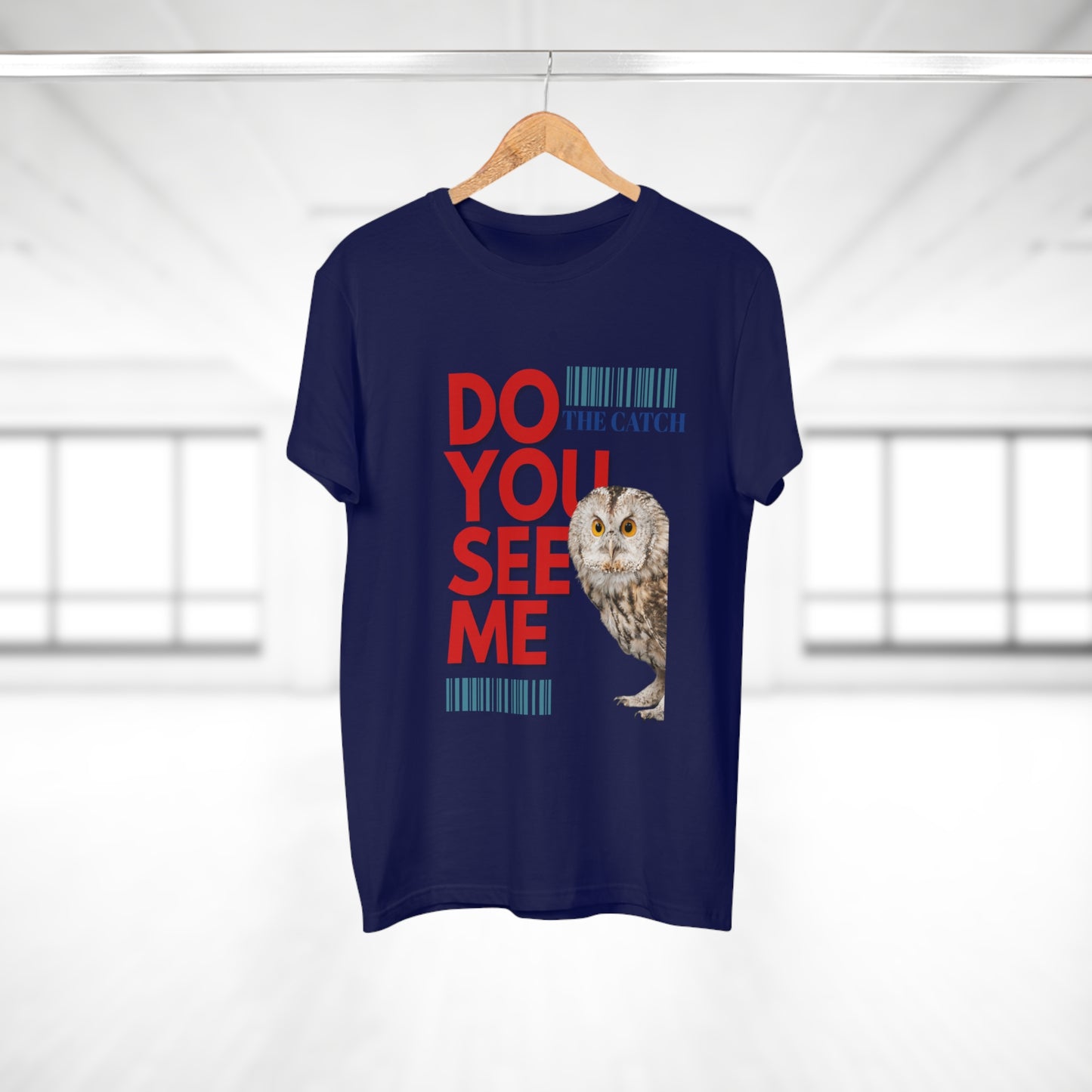 Funny Owl T-Shirt - 'Do You See Me?' Graphic Tee for Nature Lovers