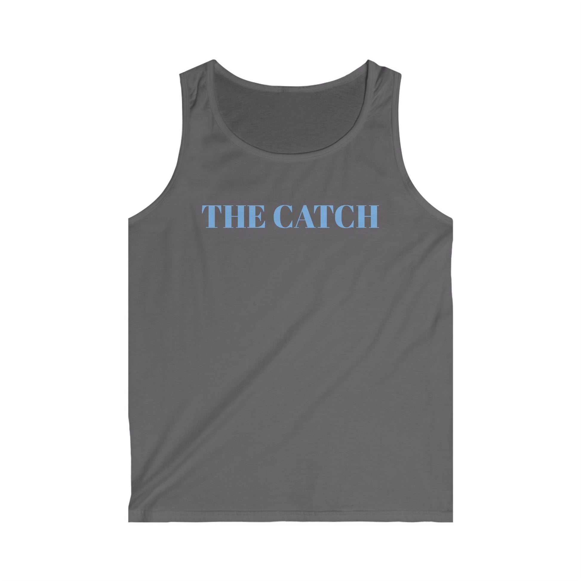 Men's Graphic Tank Top - 'The Catch' Monster Design - THE CATCH