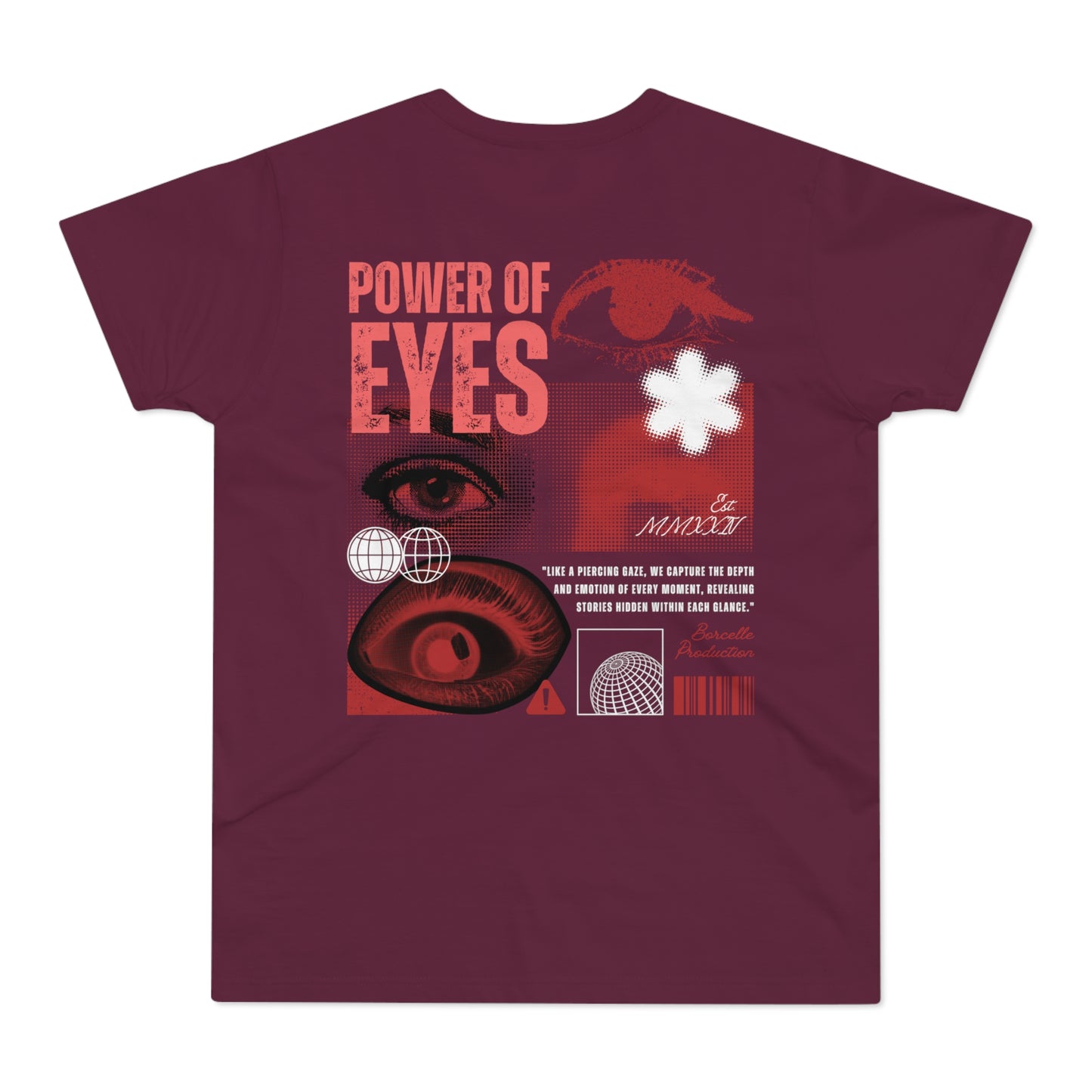Men's Graphic T-Shirt - 'The Catch' with Eye Design - THE CATCH