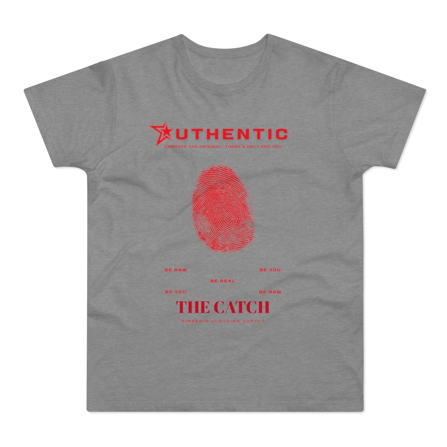 Authentic Men's T-Shirt - Embrace Your Unique Style - THE CATCH