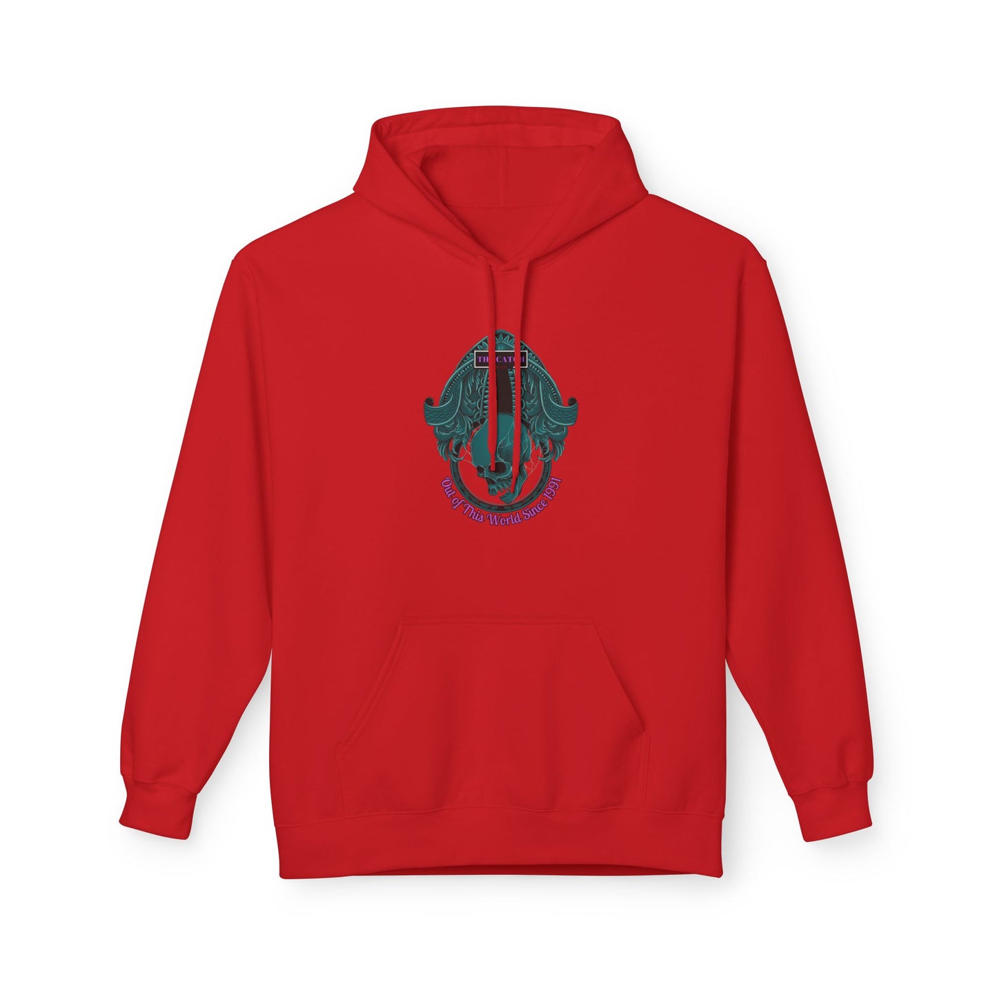 Midweight Fleece Hoodie - Unique Graphic Design for Cozy Comfort - THE CATCH