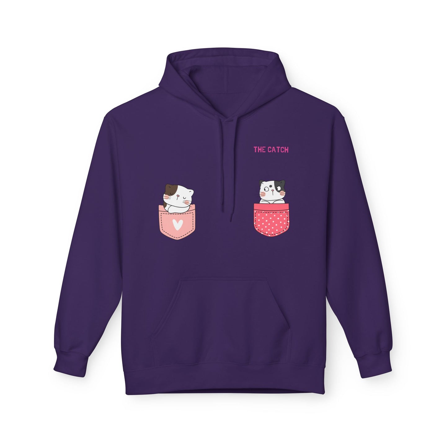 Cute Pets Pocket Fleece Hoodie - Softstyle Sweatshirt - THE CATCH