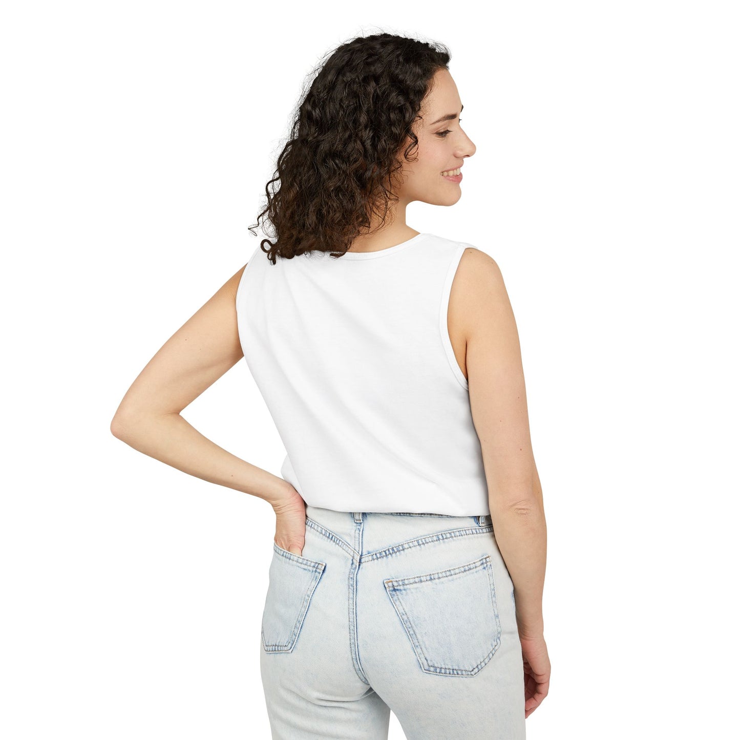 Woman's Garment-Dyed Tank Top - THE CATCH