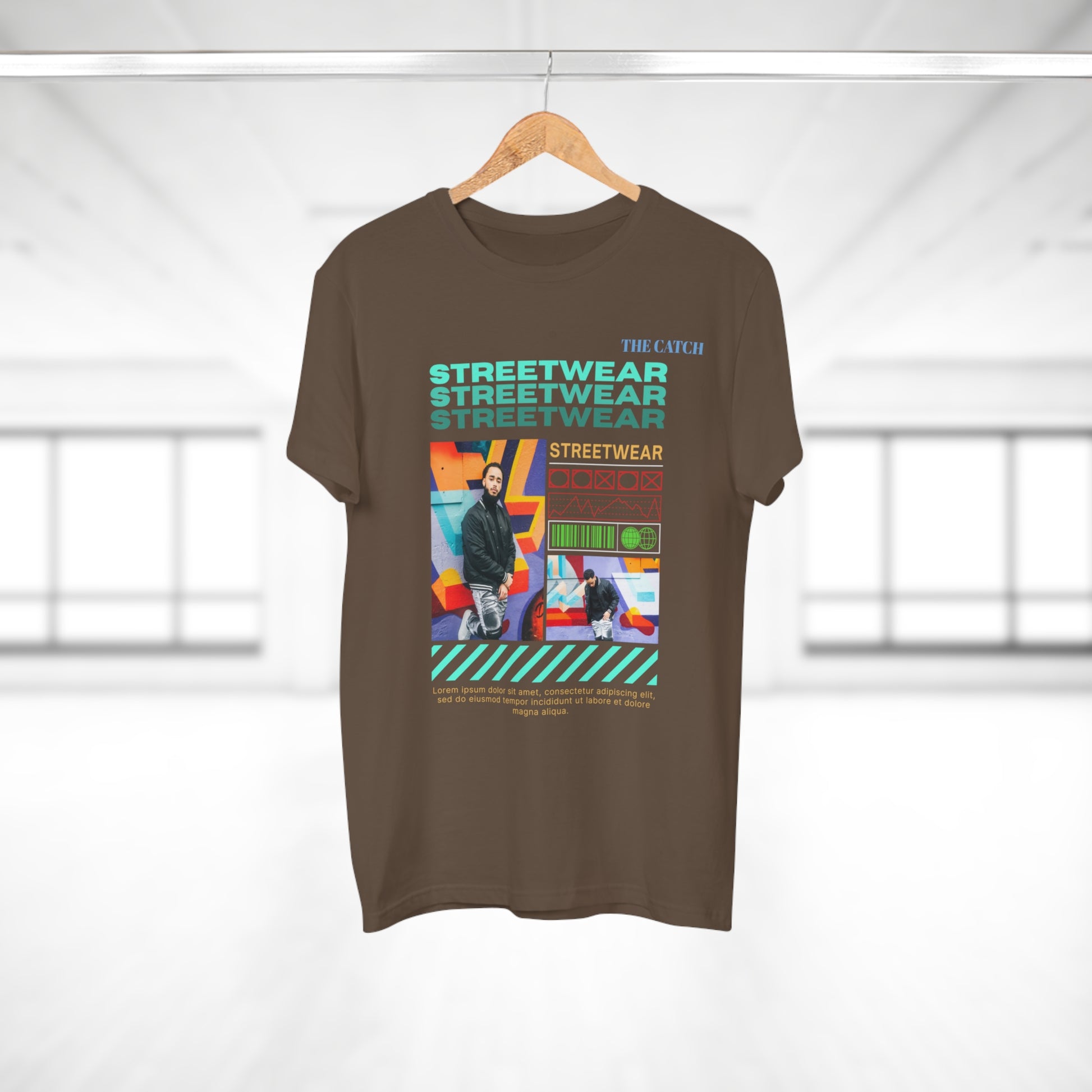 Streetwear Graphic Men's T-Shirt - Casual Urban Style - THE CATCH