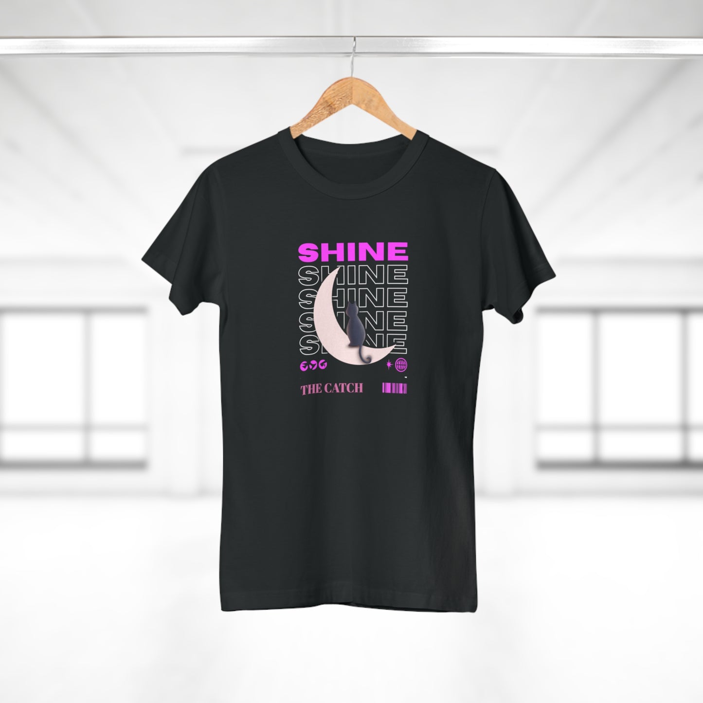 Shine Women's T-Shirt - Trendy Graphic Tee for Everyday Style - THE CATCH
