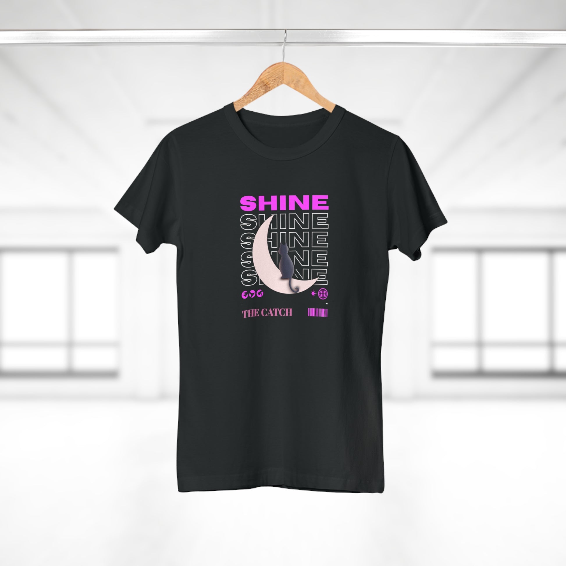 Shine Women's T-Shirt - Trendy Graphic Tee for Everyday Style - THE CATCH