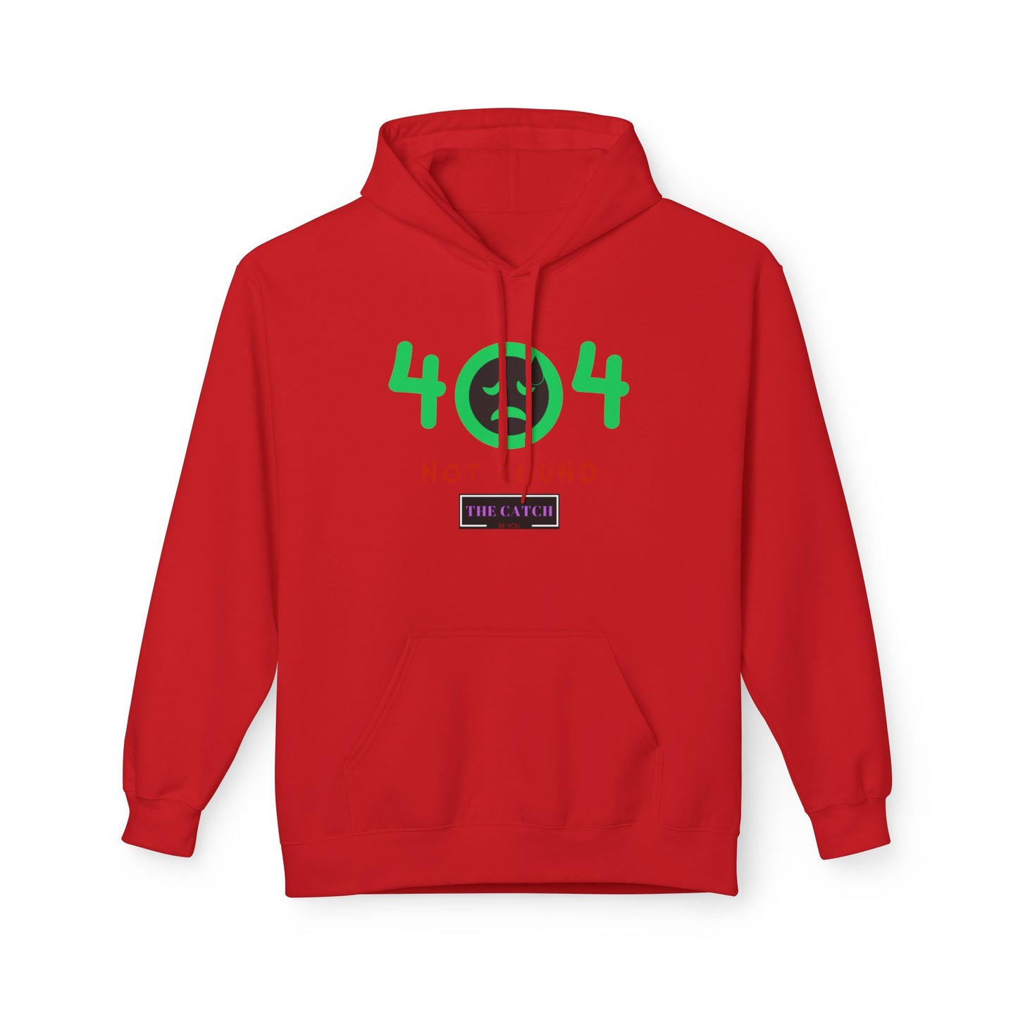 404 Not Found Softstyle Fleece Hoodie - THE CATCH