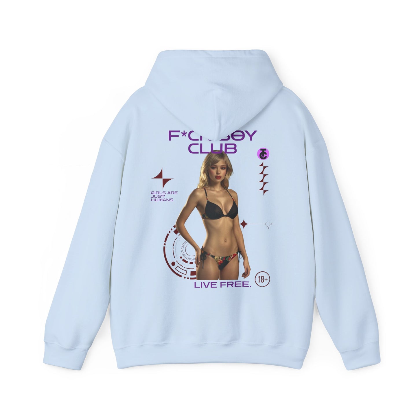 Chic Fantasy Club Hoodie | Trendy Sweatshirt for Parties, Casual Wear, Gifts, Fashion Lovers, Clubbing