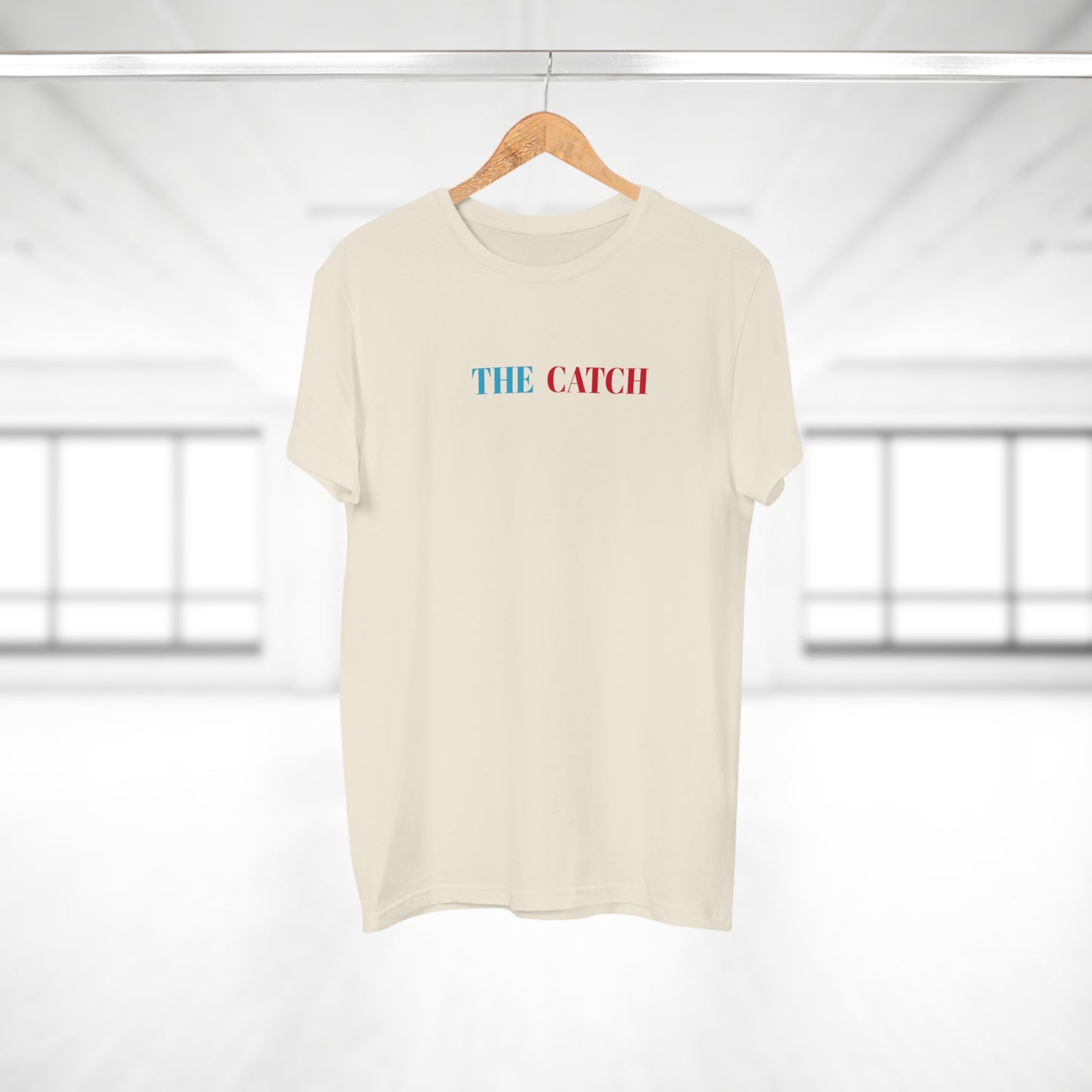 Men's Graphic T-Shirt - 'The Catch' Spooky Design - THE CATCH