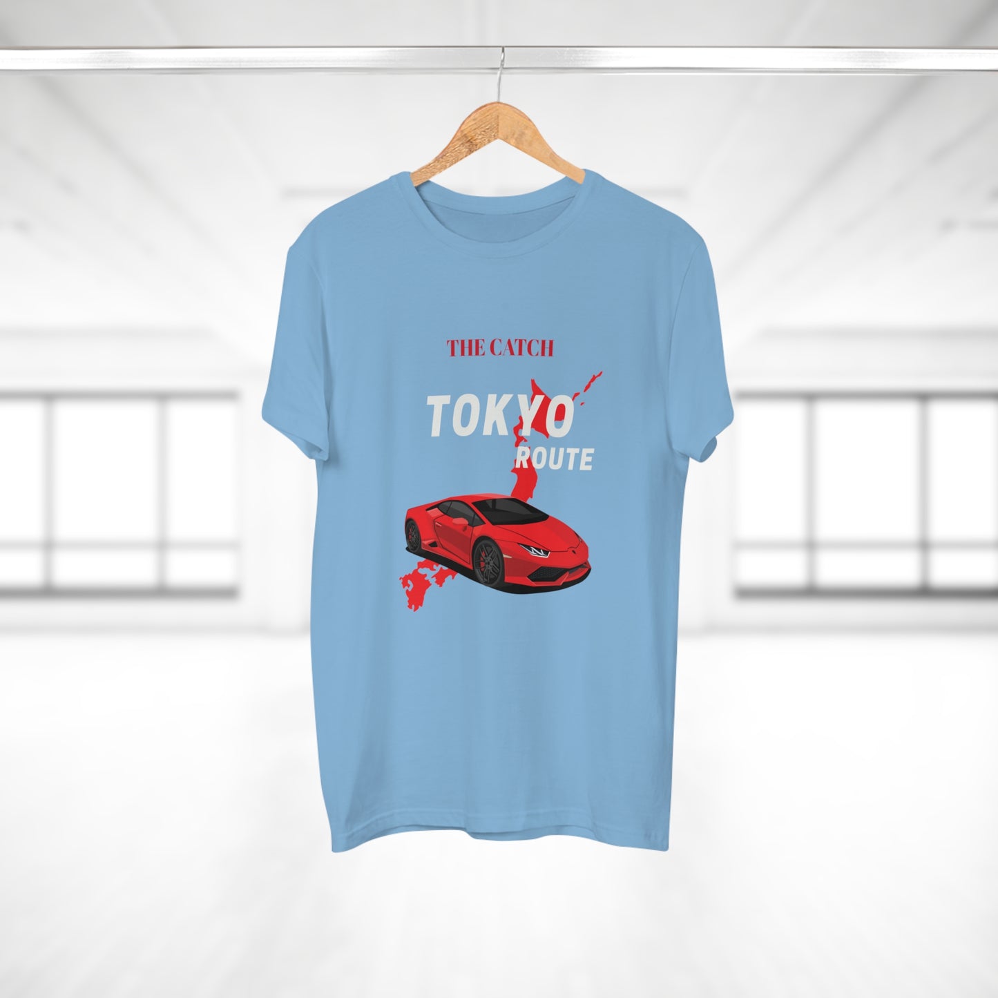 Tokyo Route Men's T-Shirt - Stylish Auto Enthusiast Tee