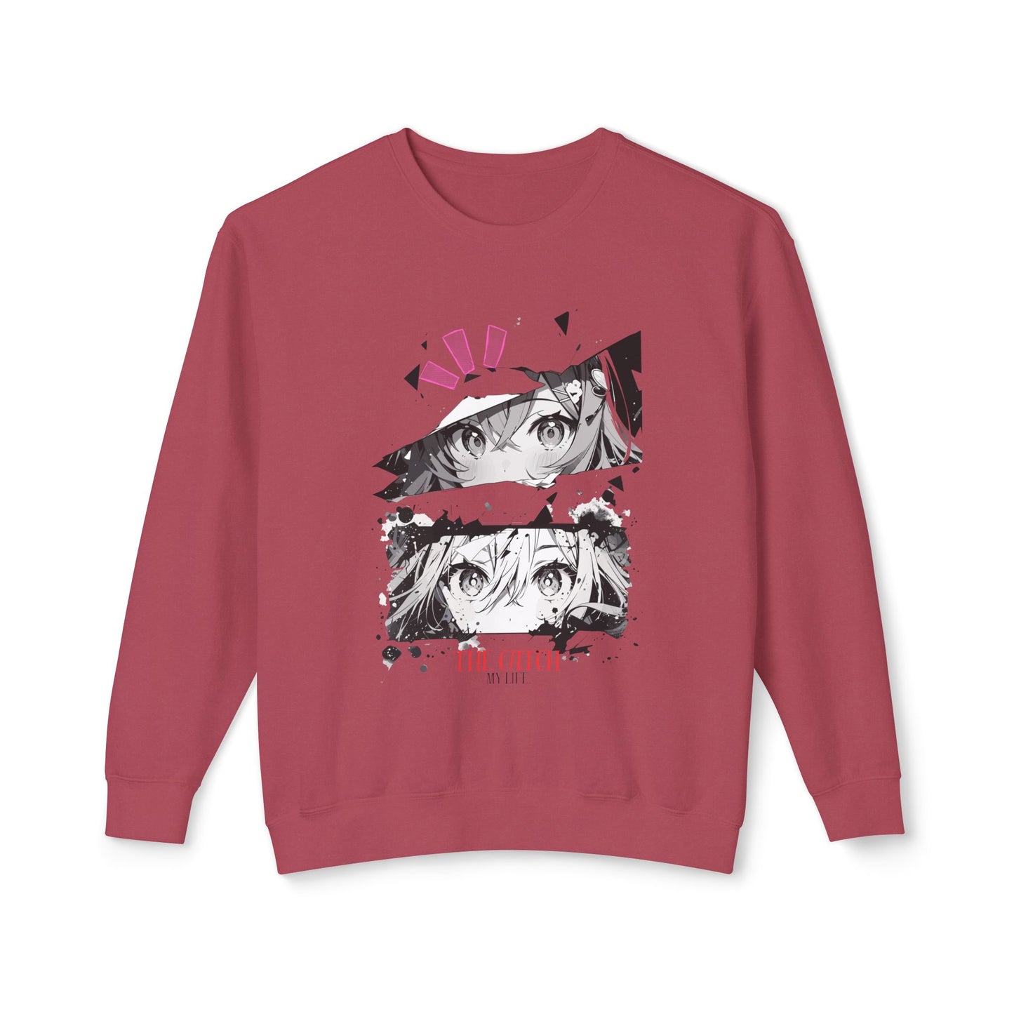 Anime Graphic Women's Lightweight Crewneck Sweatshirt - Perfect Gift for Fans