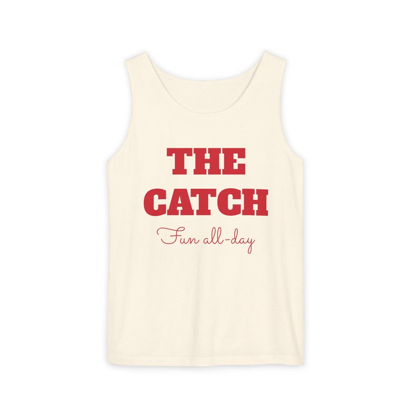 Woman's Garment-Dyed Tank Top - THE CATCH