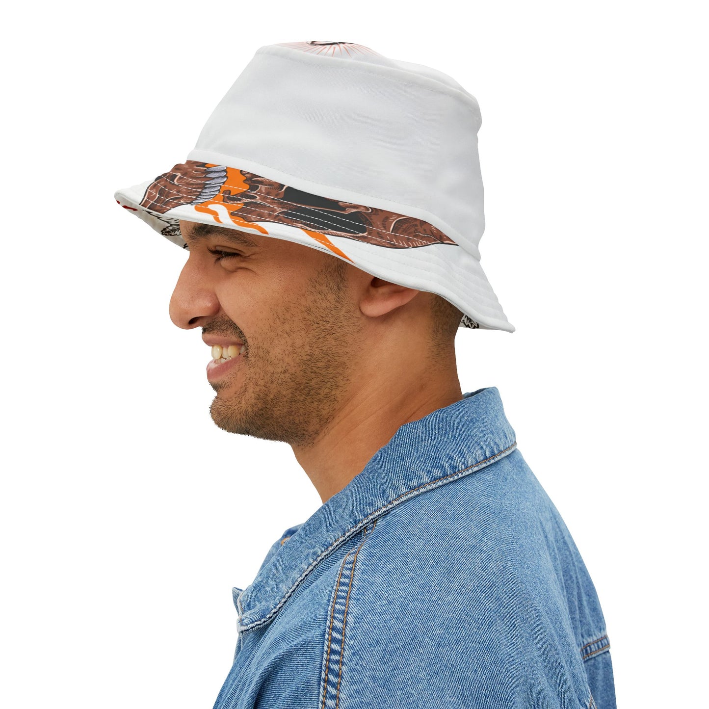 Trendy Graphic Bucket Hat - Summer Fashion, Unisex Accessory, Beachwear, Outdoor Fun, Gift for Him/Her - THE CATCH