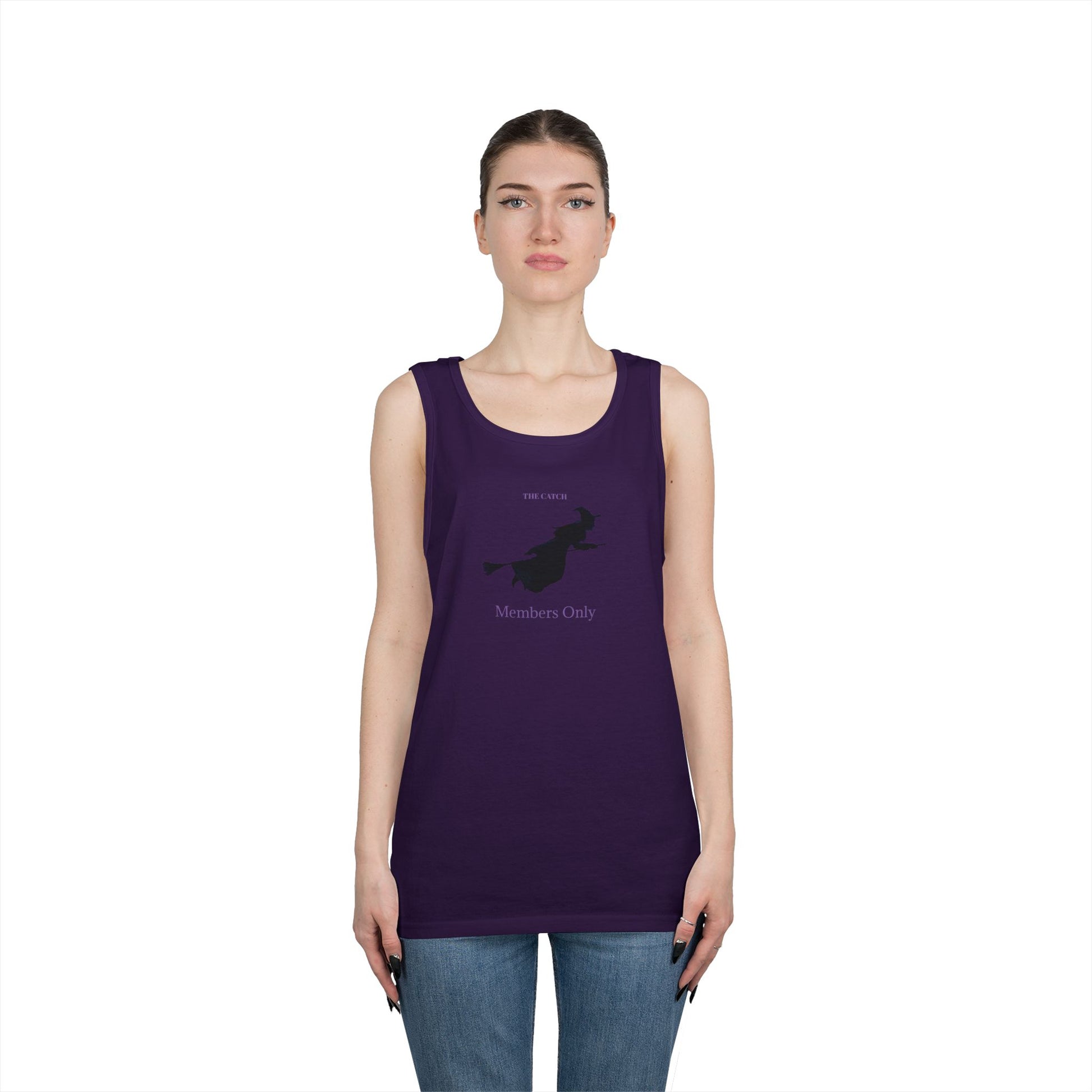 Woman's Heavy Cotton Tank Top - THE CATCH