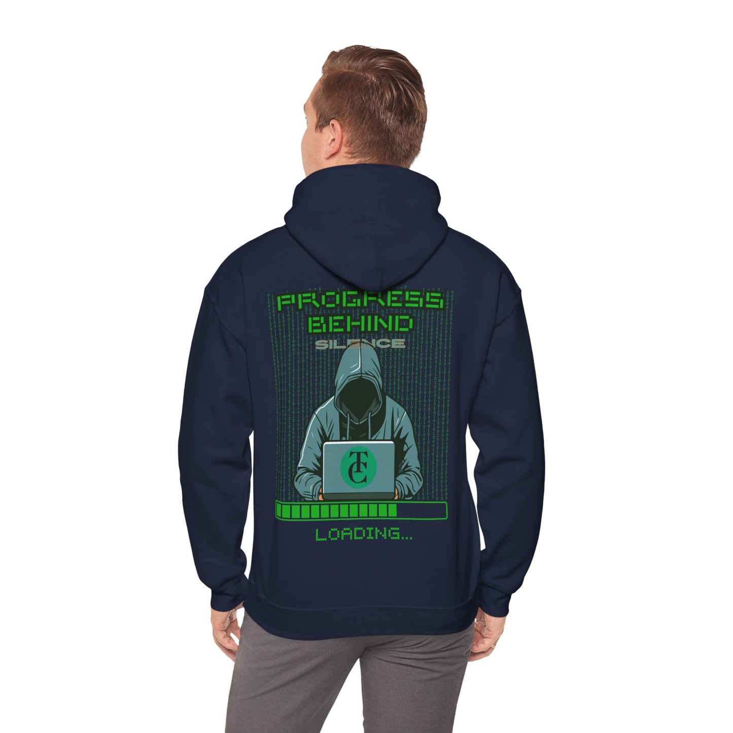 Tech-Inspired Heavy Blend Hoodie, Perfect for Gamers, Casual Wear, Unique Gift, Cozy Sweatshirt for Tech Lovers