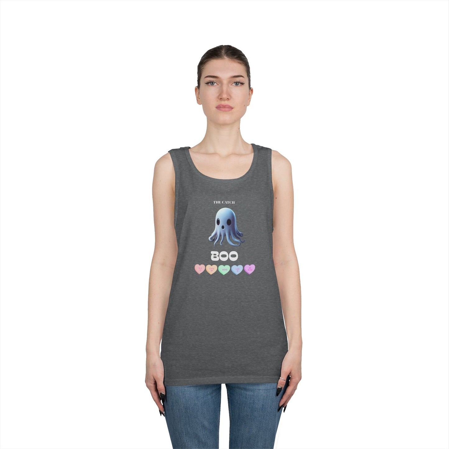 Woman's Heavy Cotton Tank Top - THE CATCH