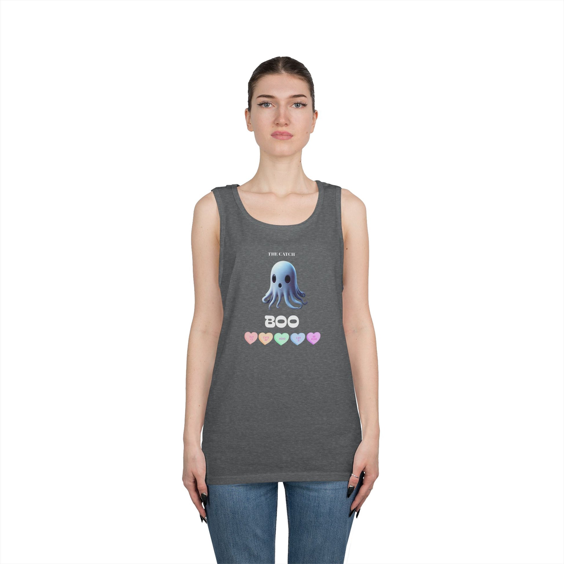 Woman's Heavy Cotton Tank Top - THE CATCH