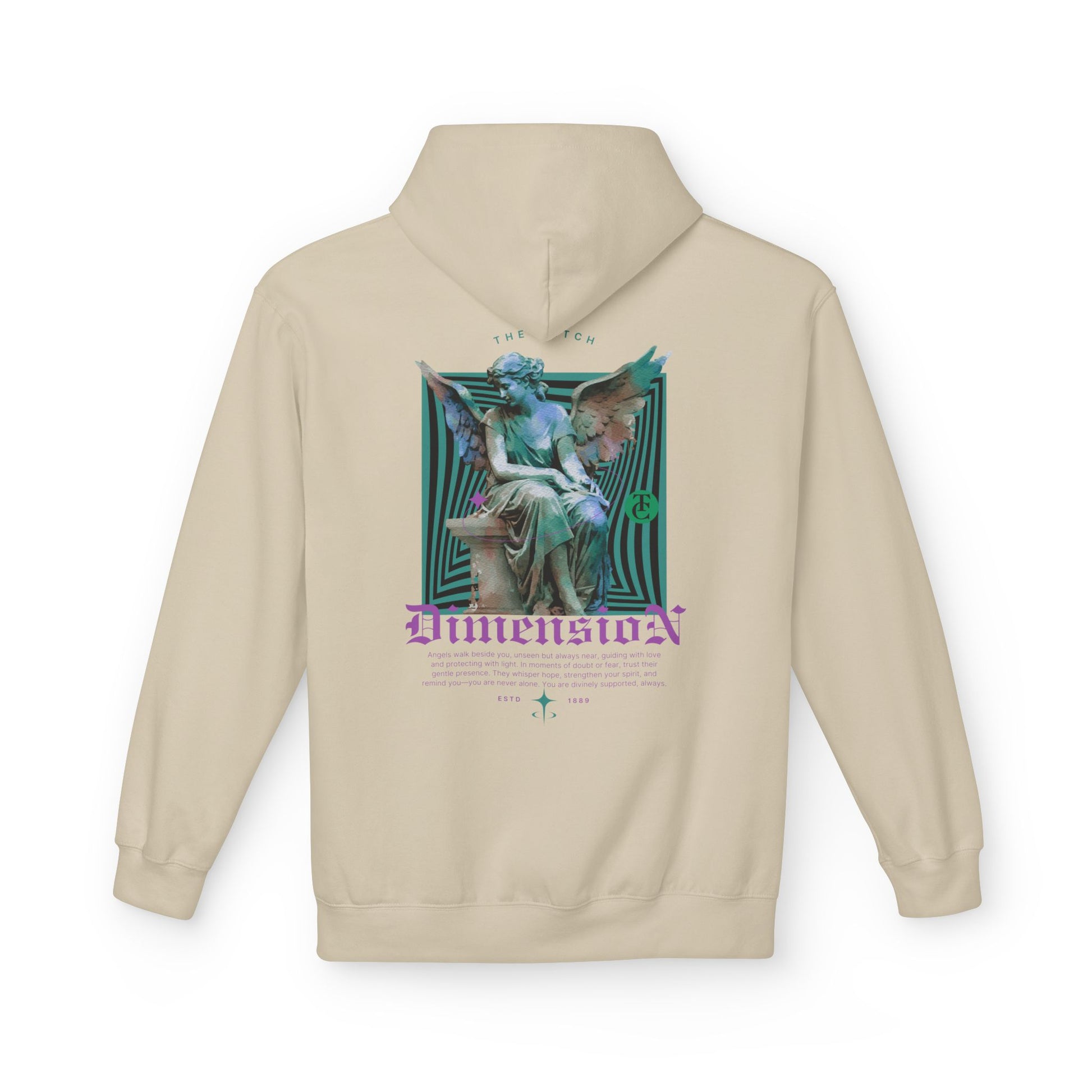 Cosmic Dimension Hoodie | Softstyle Fleece Wear, Unique Graphic Pullover, Gift for Astronomers, Casual Streetwear - THE CATCH