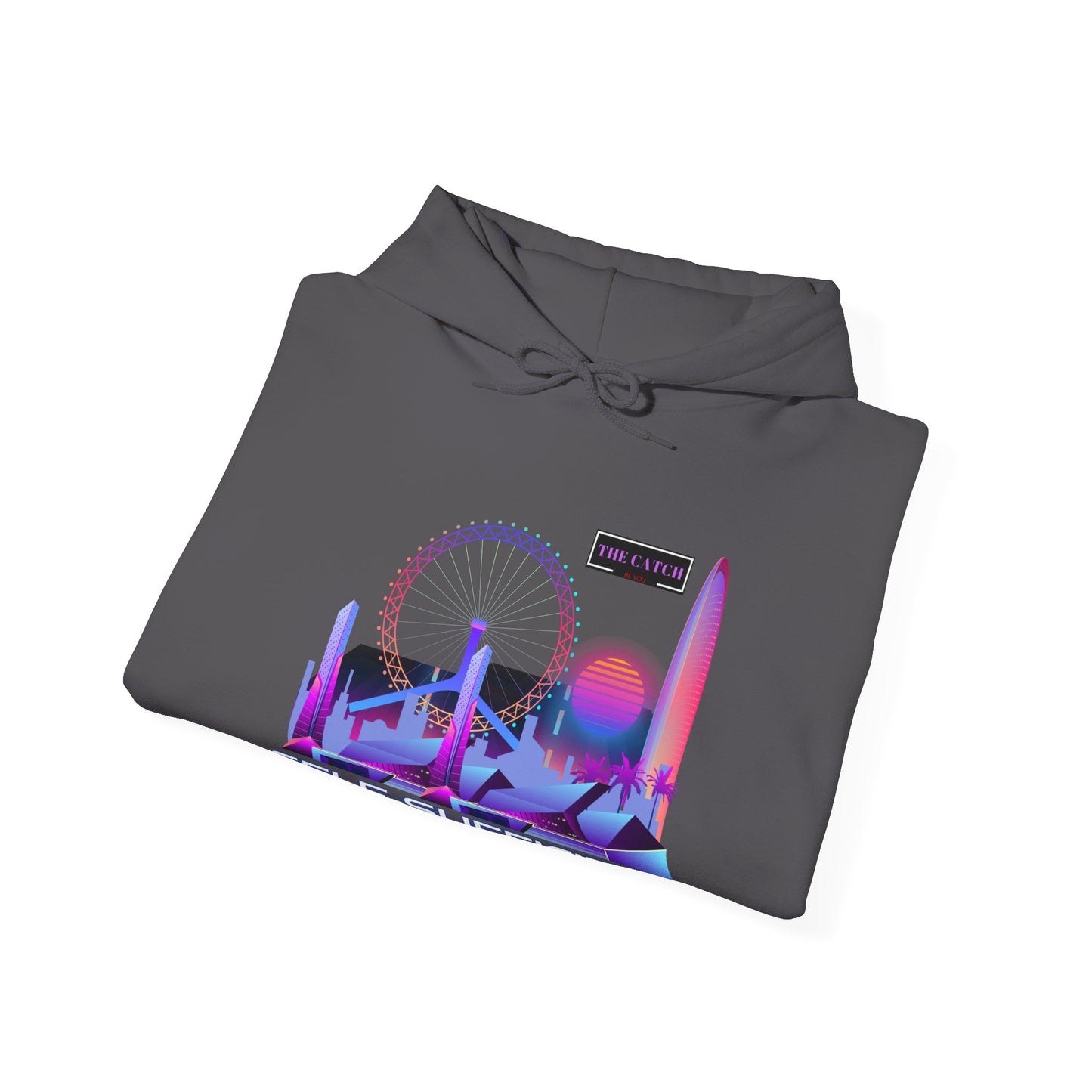 Retro Vibes Hooded Sweatshirt - Comfortable Streetwear, Perfect for Gifts, Relaxed Style, Fashion, Casual Wear