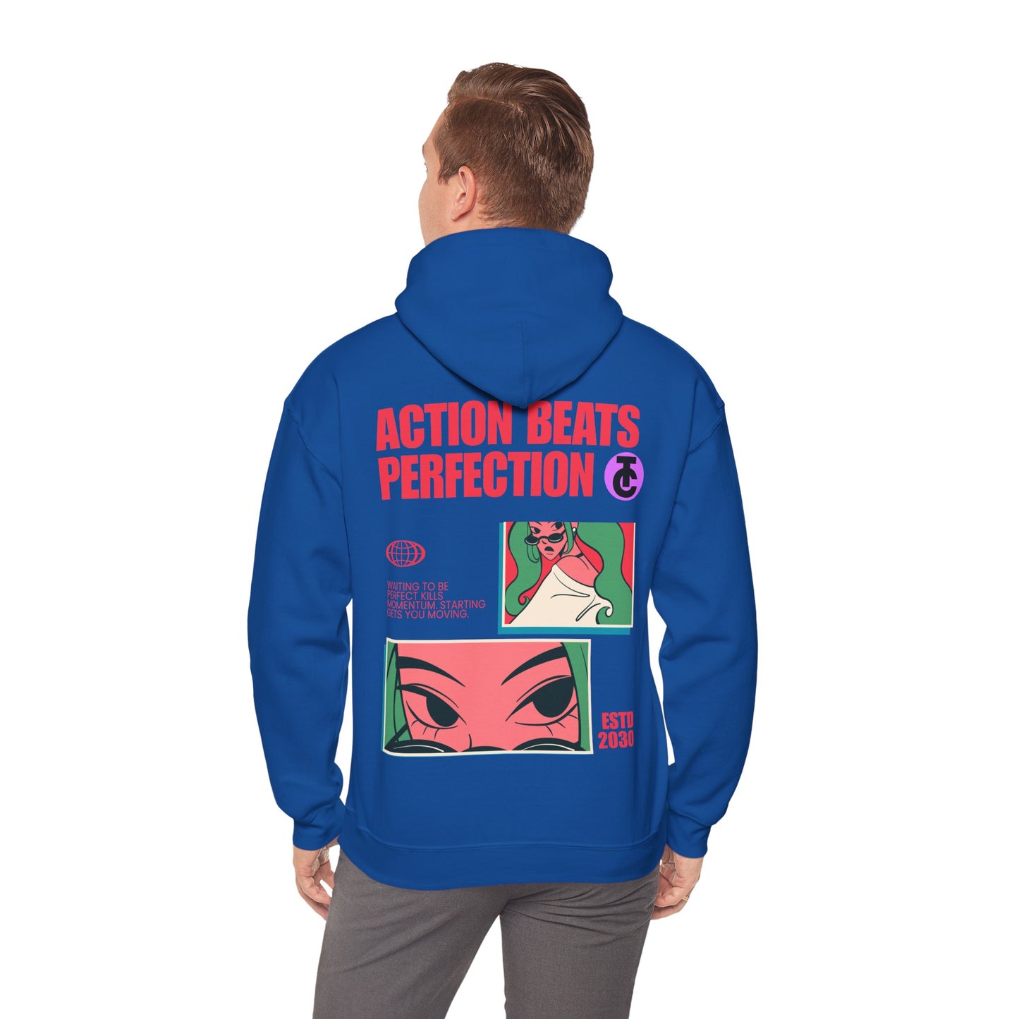 Stylish Hoodie with Bold Graphic Design | Cozy Streetwear for Every Occasion, Trendy Gift, Casual Wear, Fashion Statement