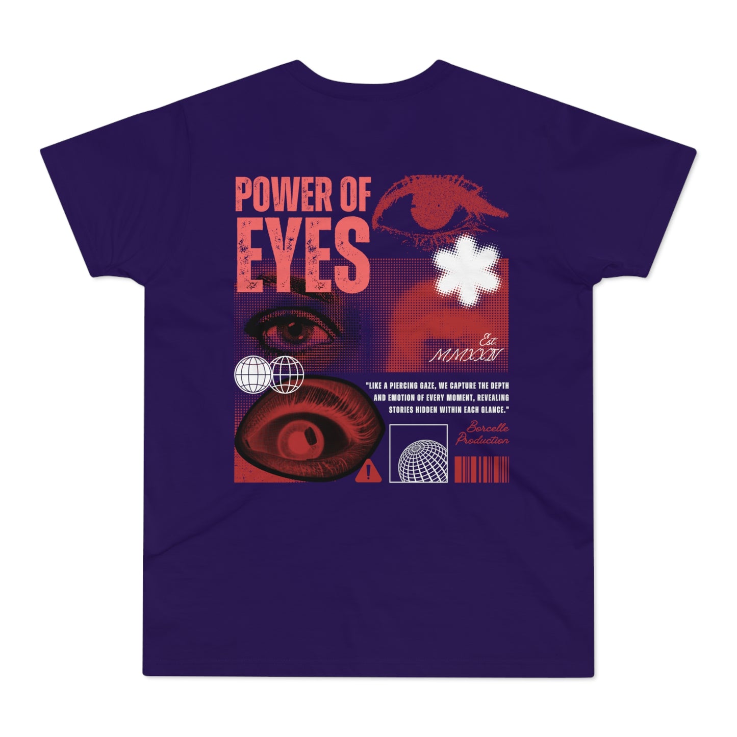 Men's Graphic T-Shirt - 'The Catch' with Eye Design - THE CATCH