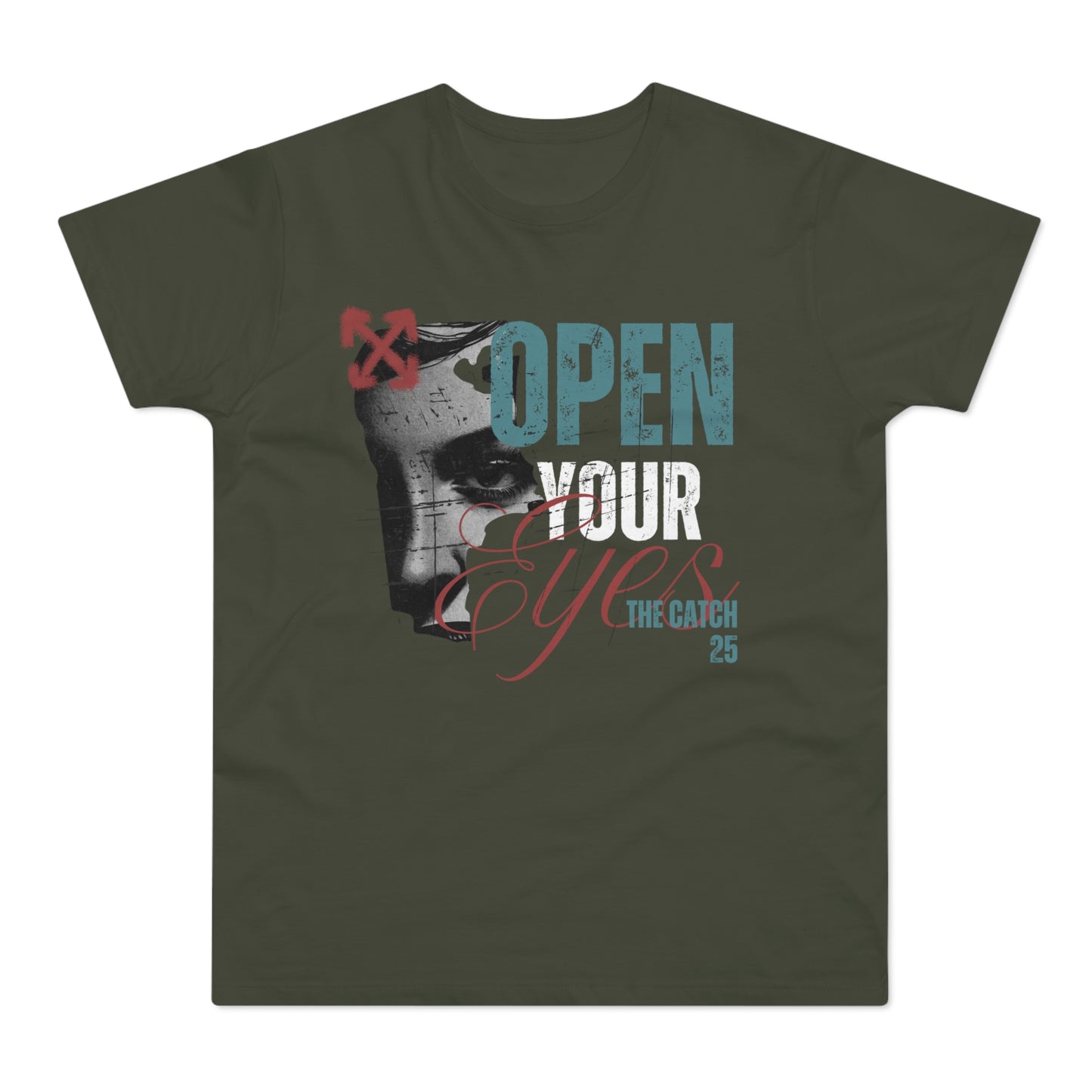 Open Your Eyes Men's Graphic T-Shirt - THE CATCH