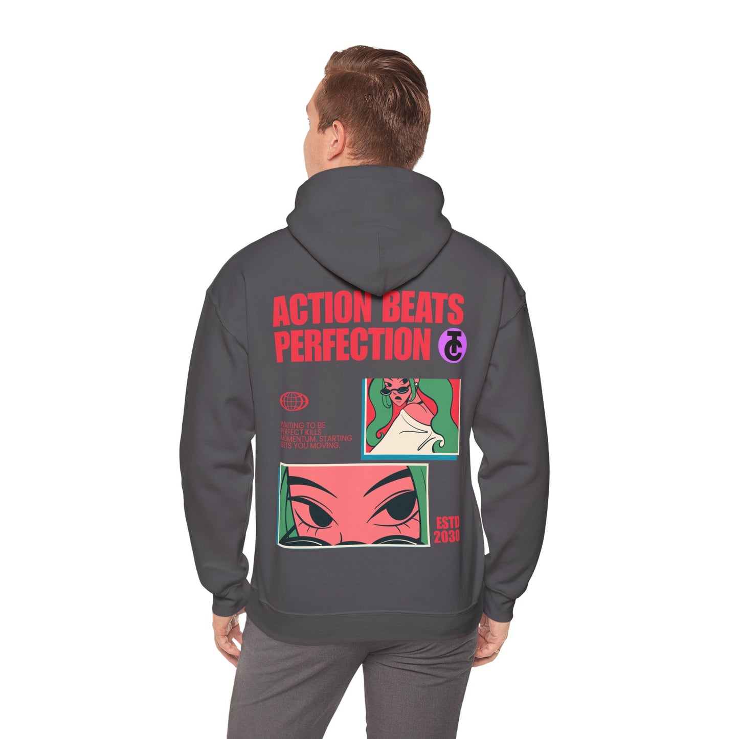 Stylish Hoodie with Bold Graphic Design | Cozy Streetwear for Every Occasion, Trendy Gift, Casual Wear, Fashion Statement