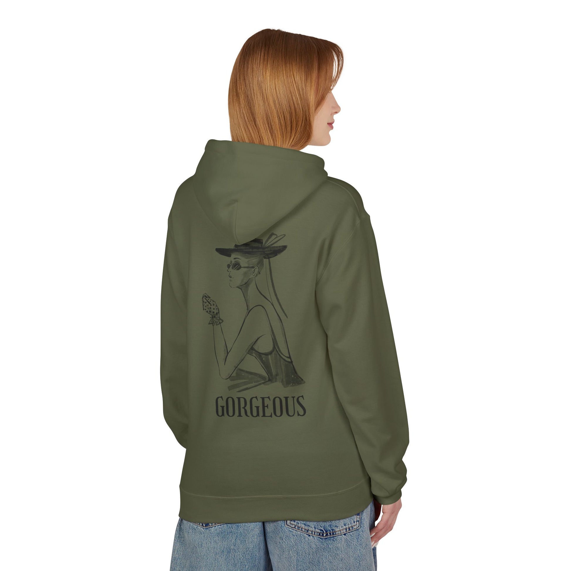 Softstyle Fleece Hoodie - 'THE CATCH' & 'GORGEOUS' Design - THE CATCH
