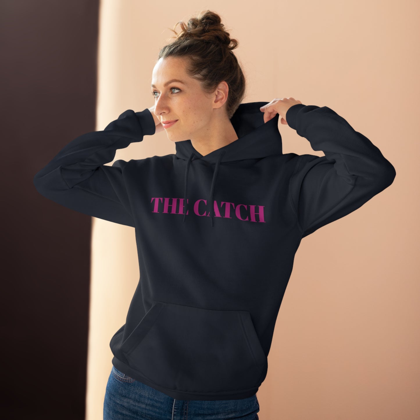 Pullover Hoodie - 'The Catch' Venomous Snake Design - Motivational Statement Gear - THE CATCH