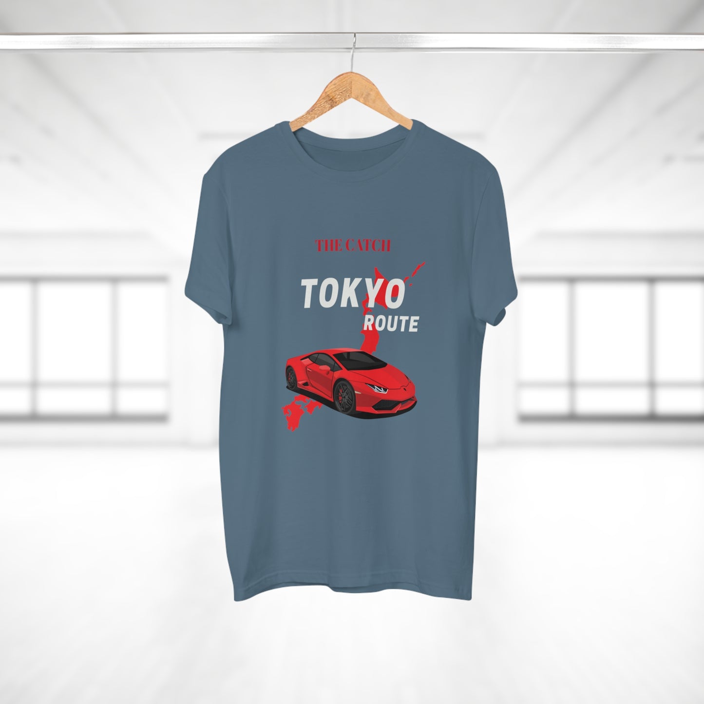 Tokyo Route Men's T-Shirt - Stylish Auto Enthusiast Tee