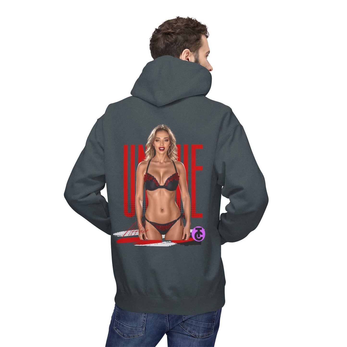 Unique Softstyle Fleece Hoodie - Trendy Graphic Sweatshirt