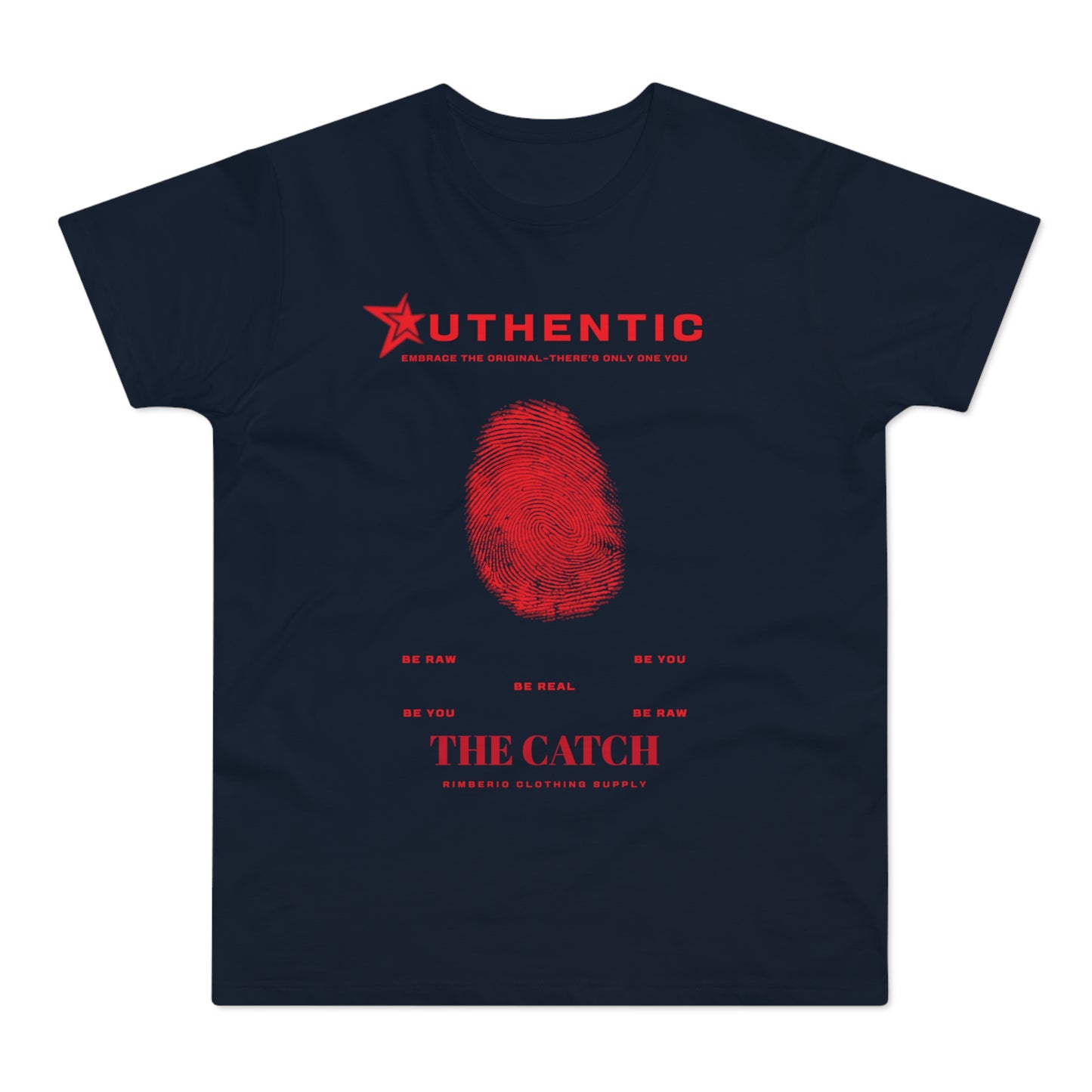 Authentic Men's T-Shirt - Embrace Your Unique Style - THE CATCH