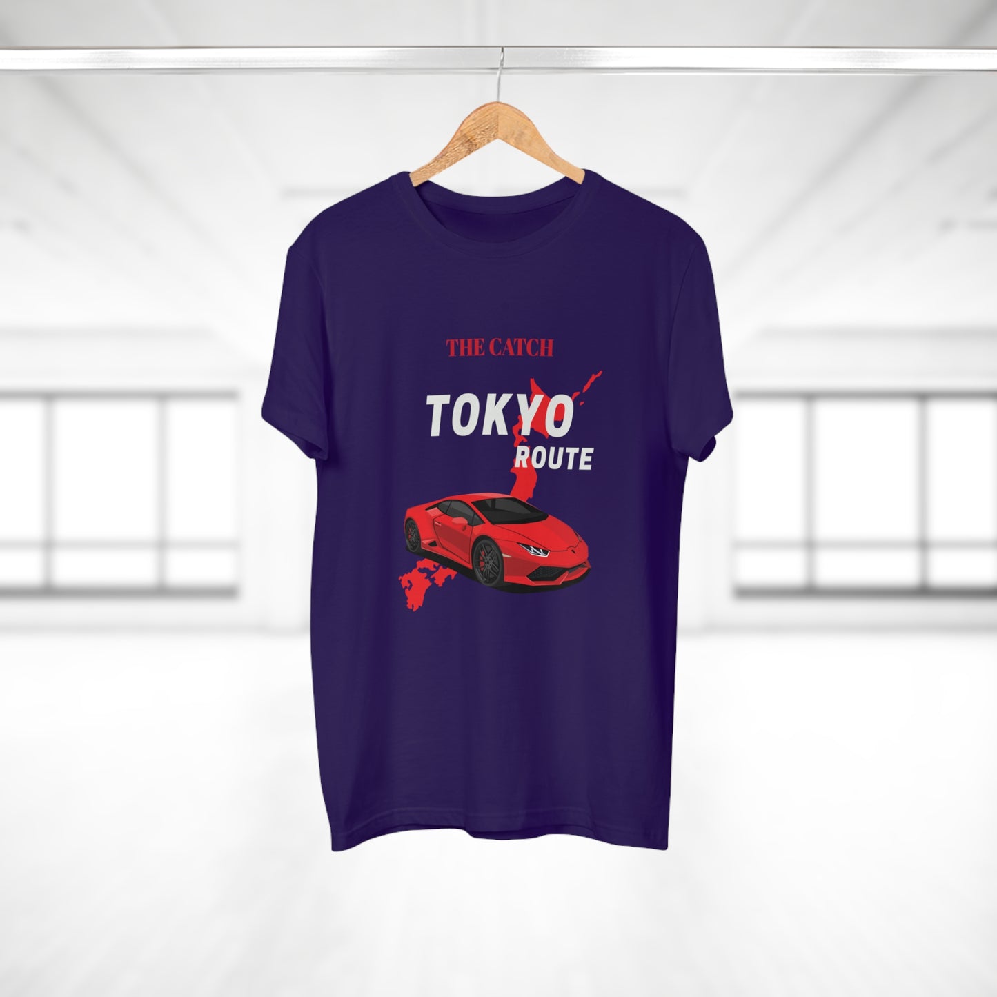 Tokyo Route Men's T-Shirt - Stylish Auto Enthusiast Tee